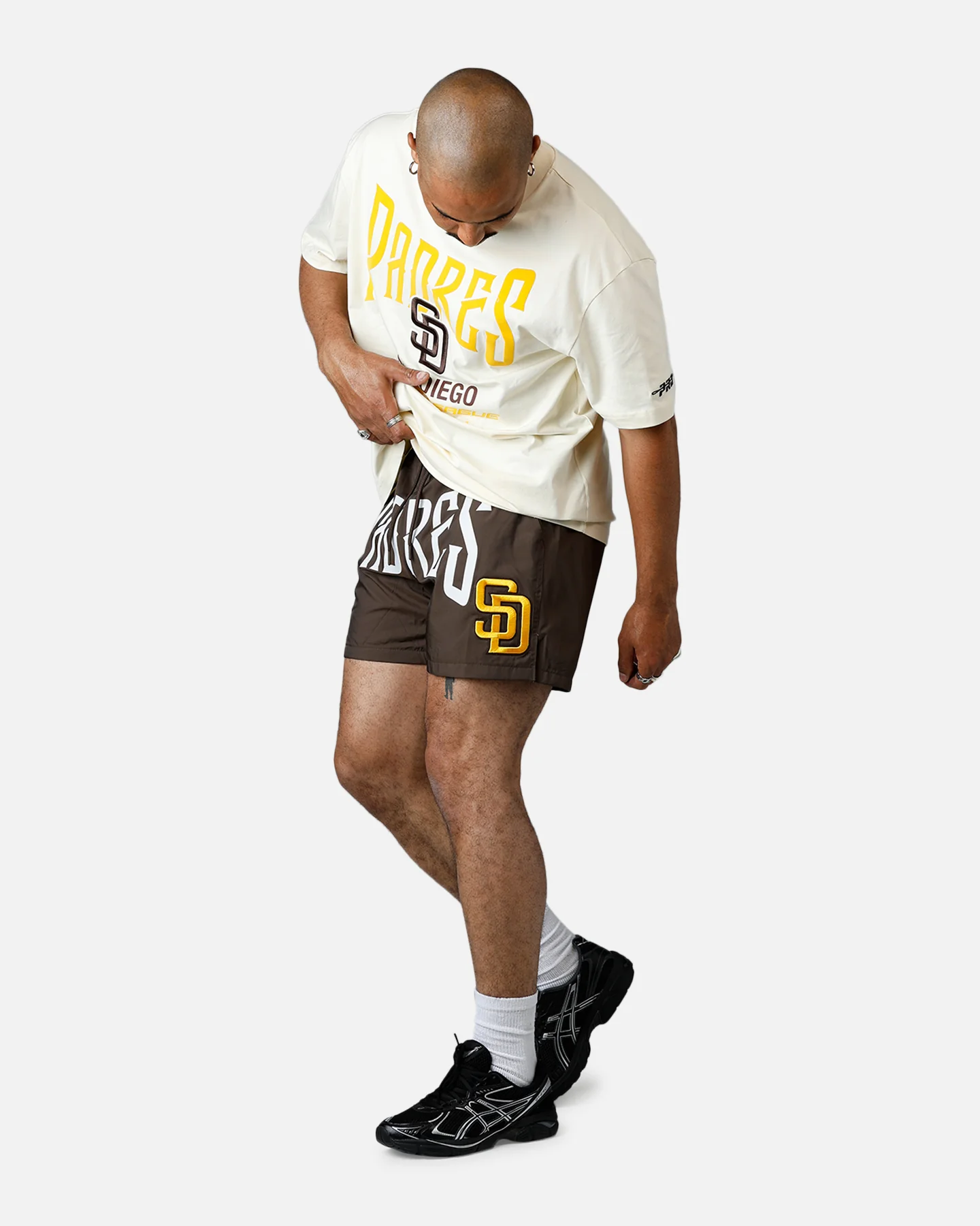 Pro Standard San Diego Padres City Tour 2.0 Shorts Brown