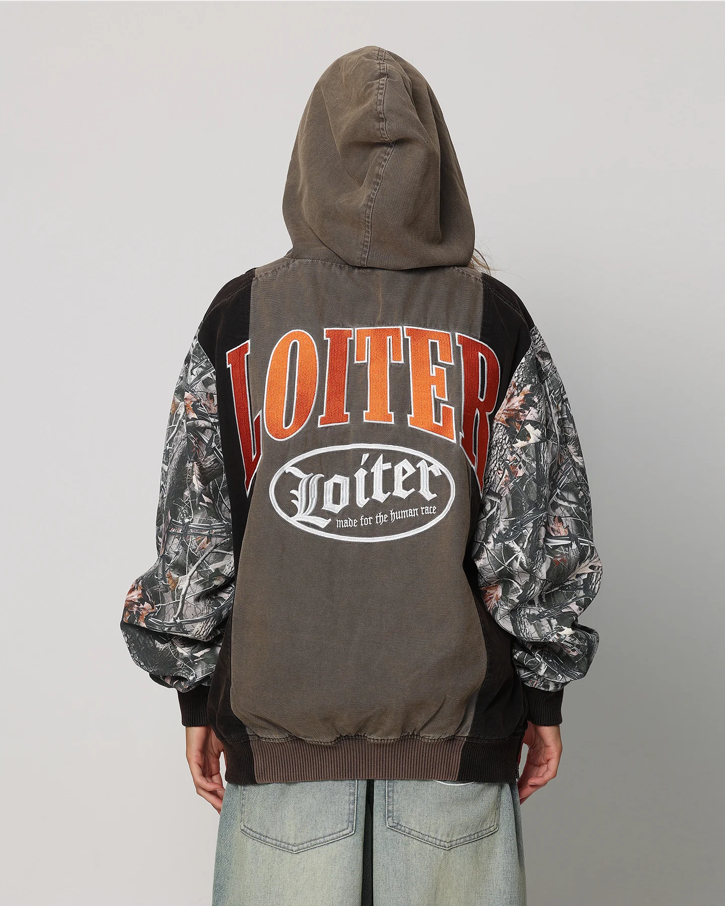 Loiter Splinter Hoodie Khaki/Camo