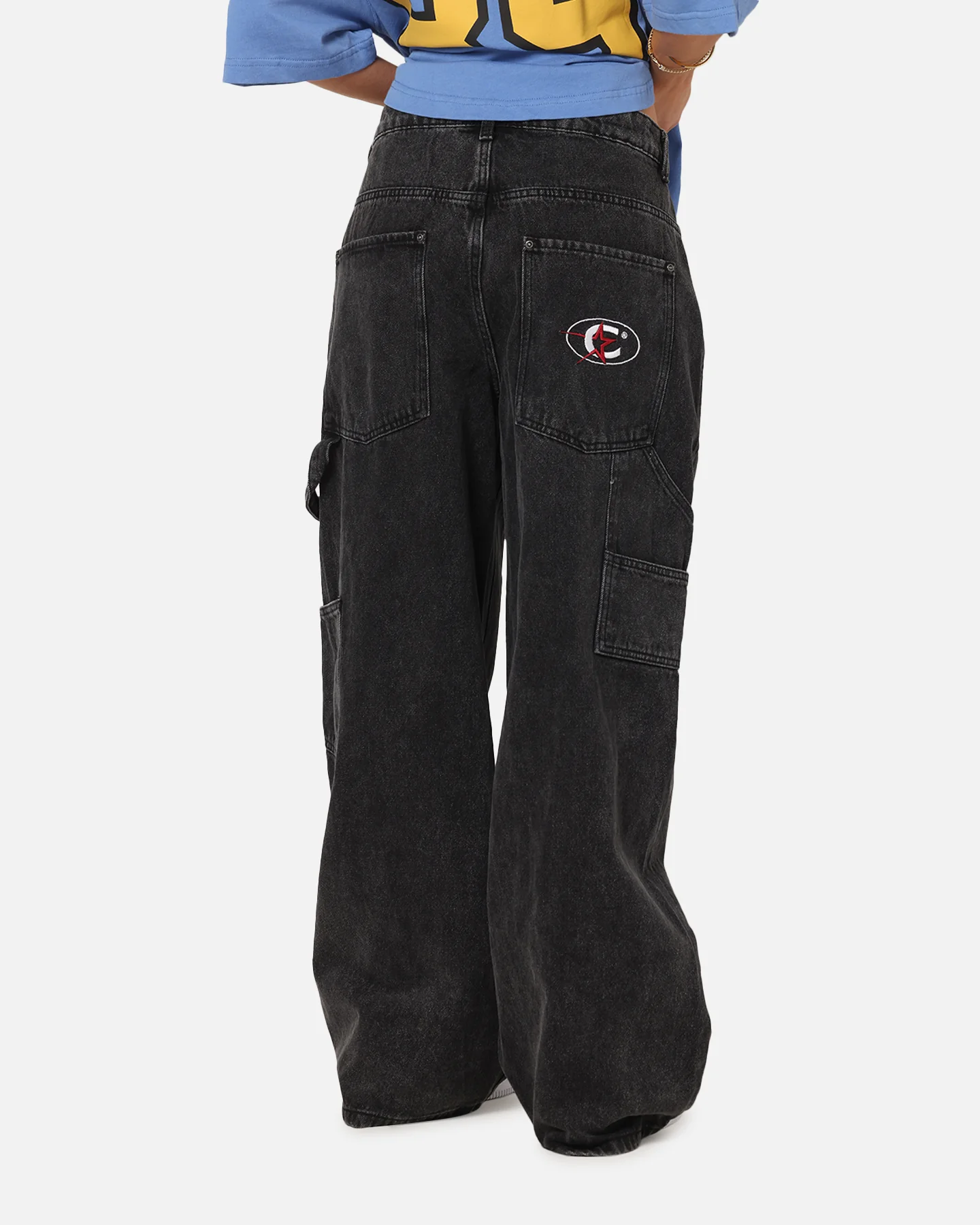 Carre Baggy Carpenter Jeans Black