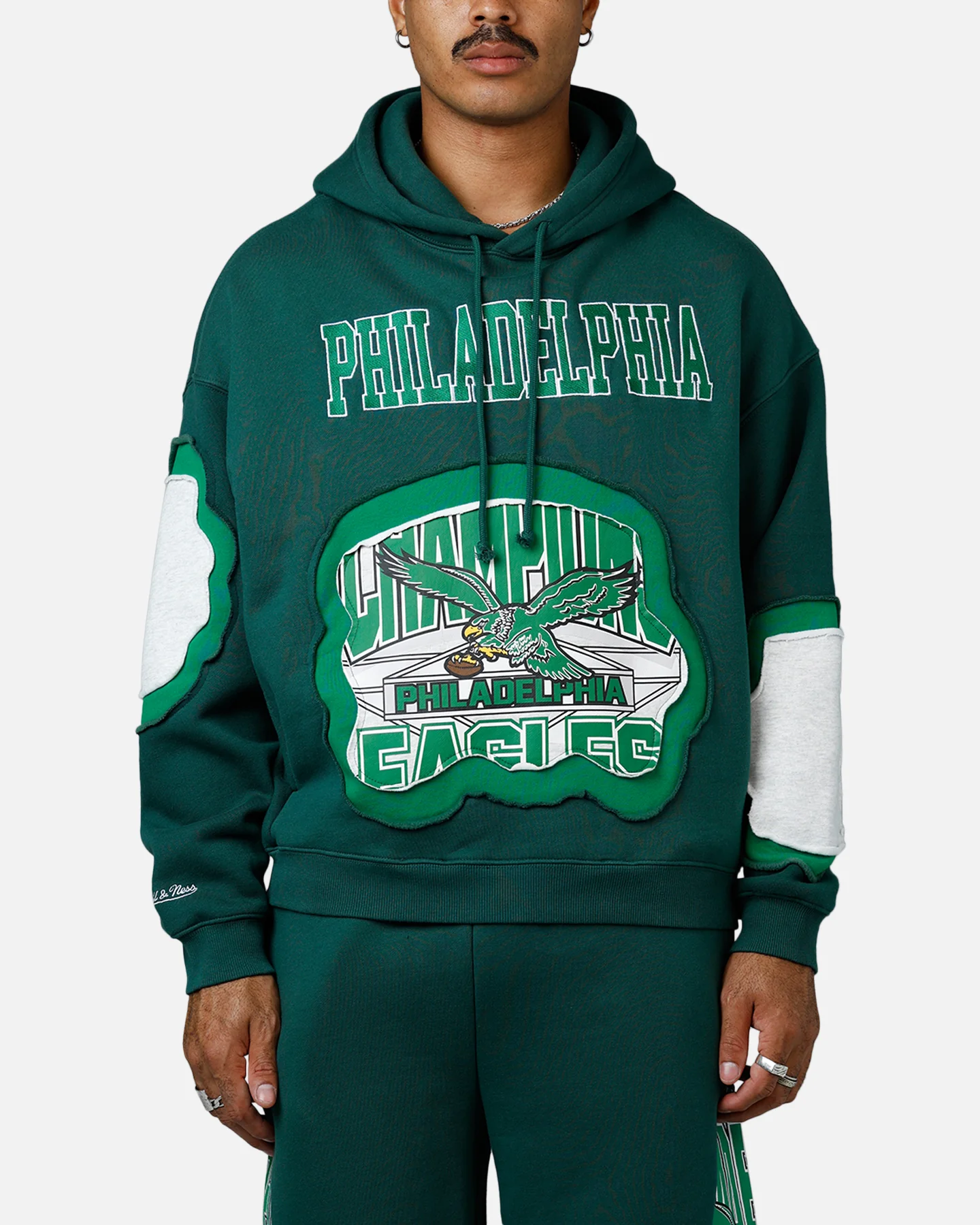 Mitchell & Ness Philadelphia Eagles C&S Hoodie Official Team Color
