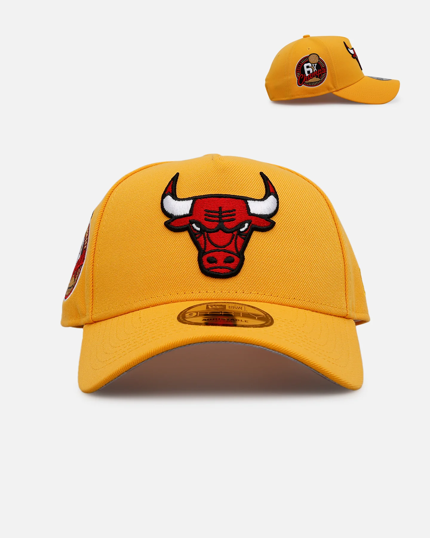 New Era Chicago Bulls 'Sunshine' 9FORTY A-Frame Snapback Canary