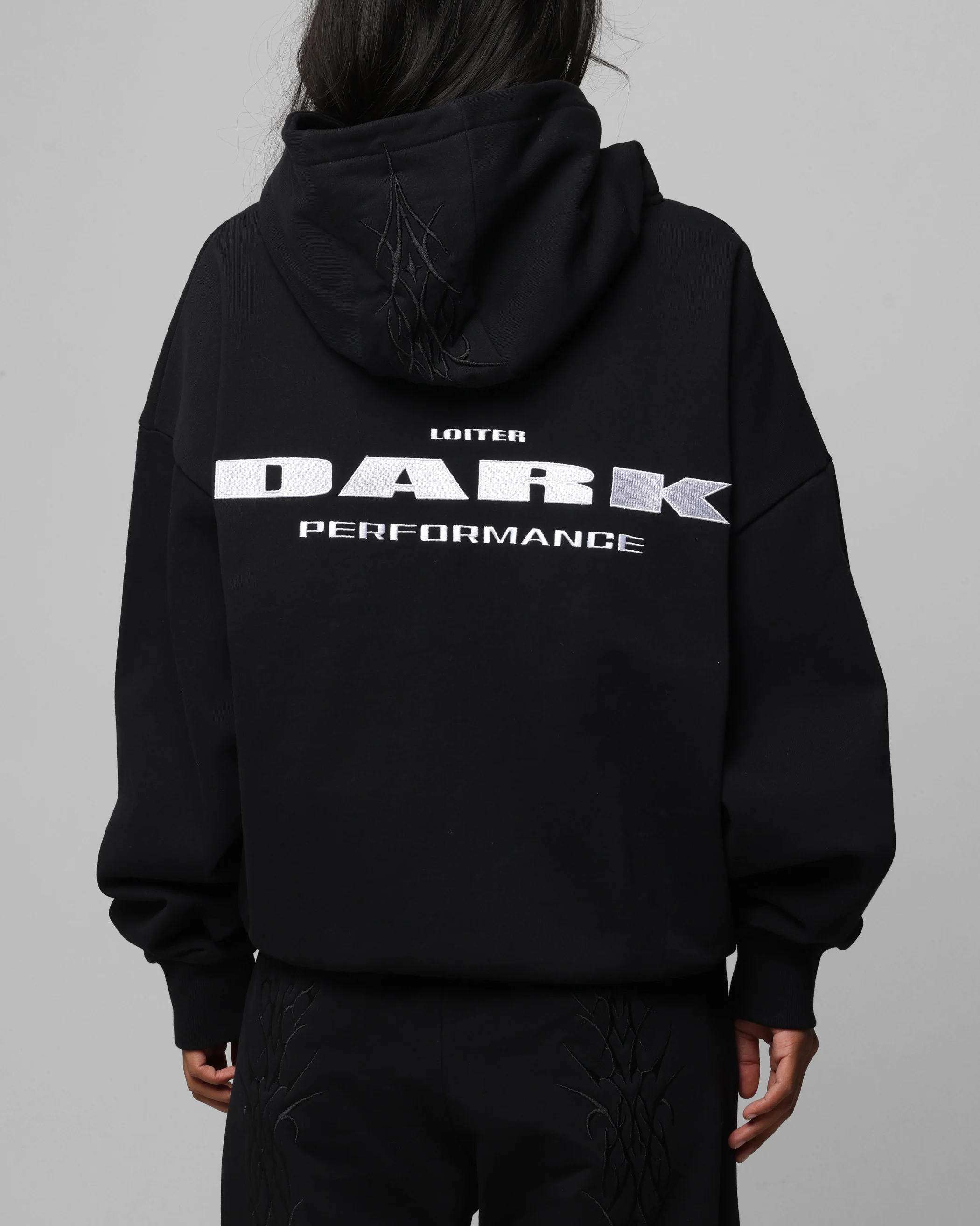 Loiter Blood Born Zip Hoodie Black