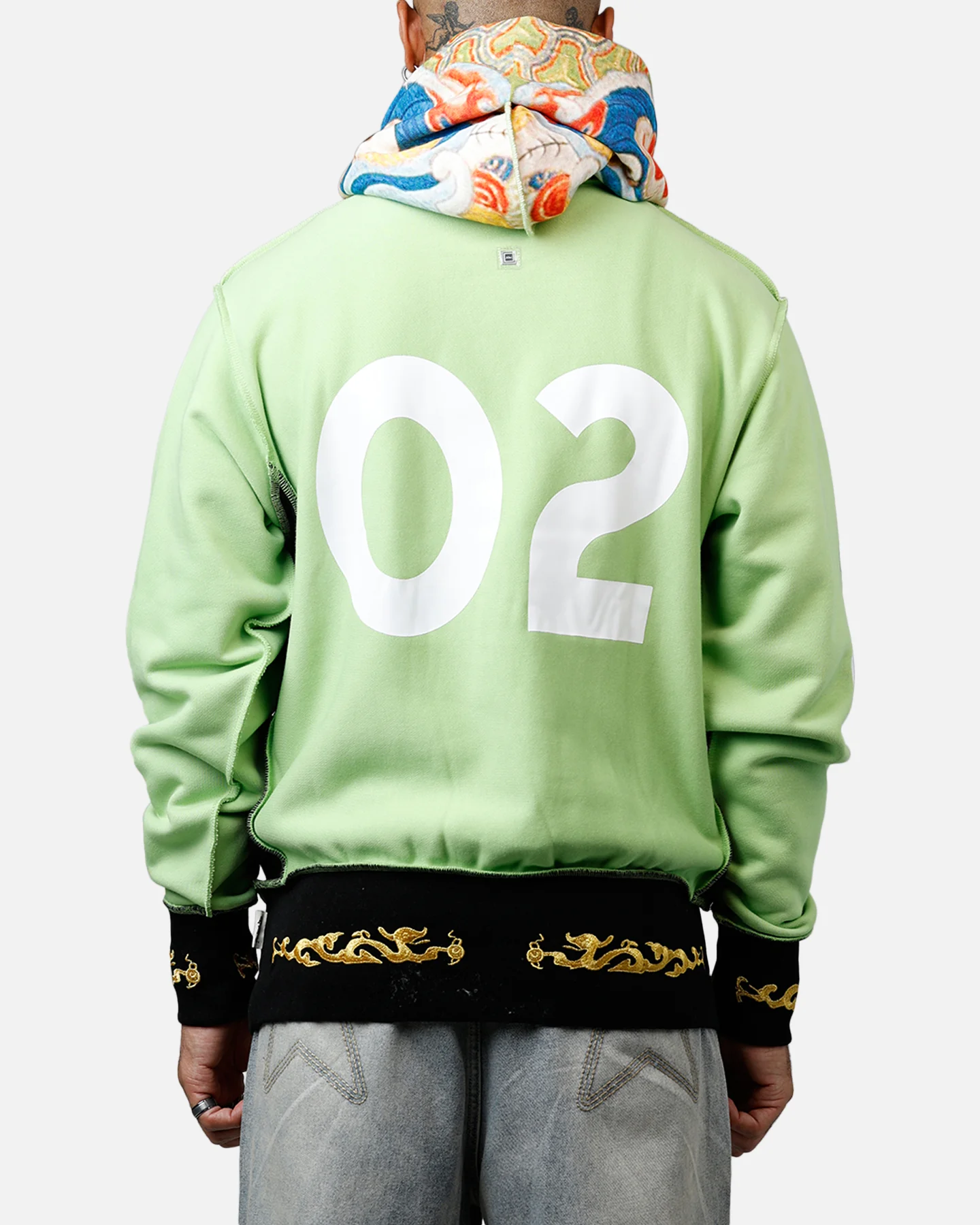 ABC Birthstone Hoodie Light Green