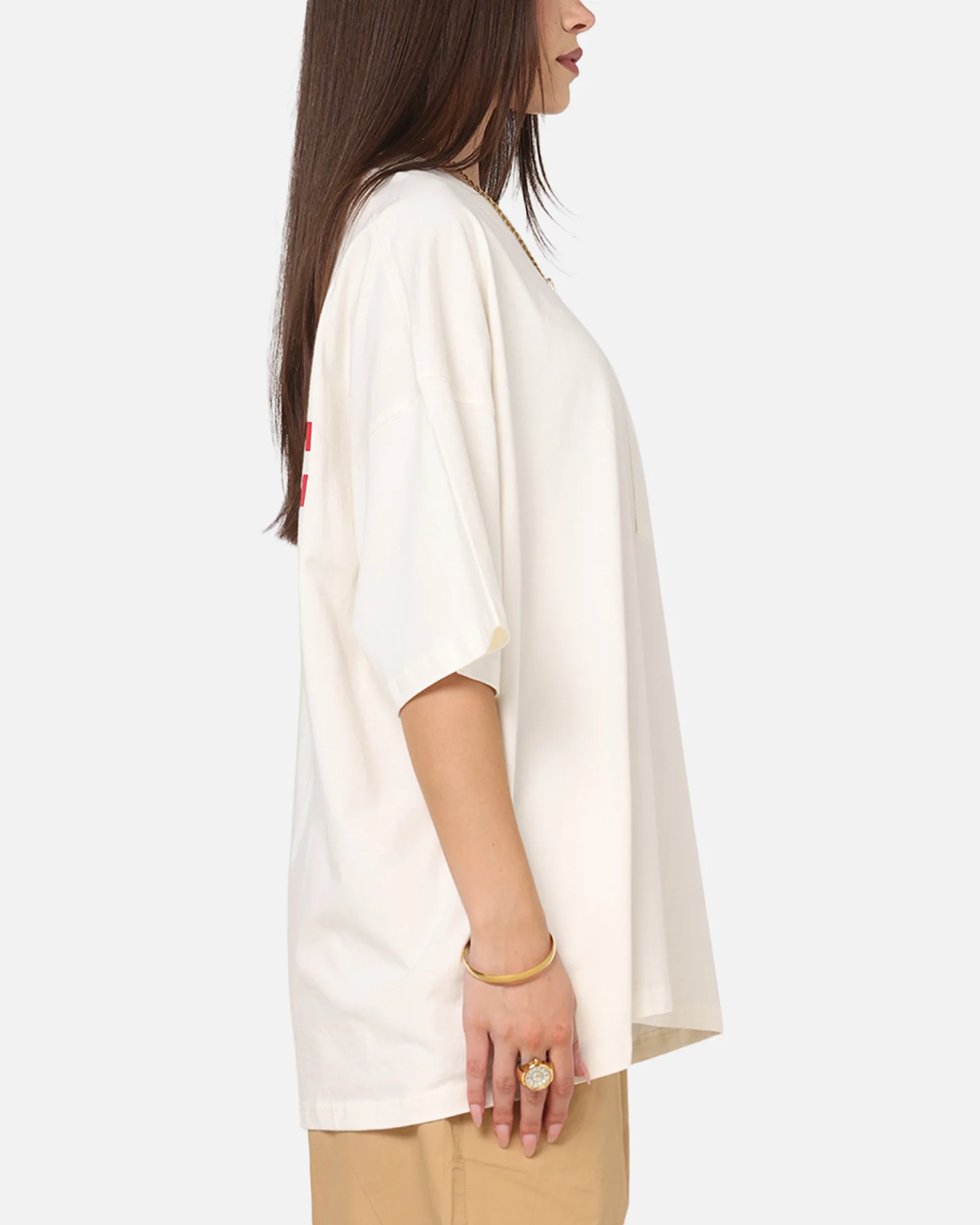 Carre Pocket T-Shirt Off White