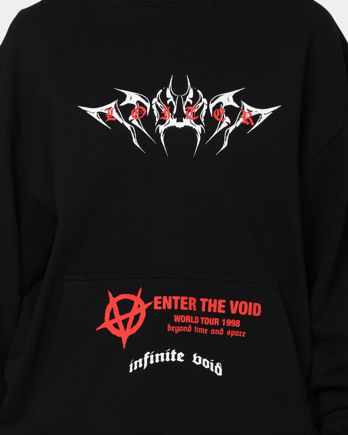 Loiter Infinite Void Hoodie Black