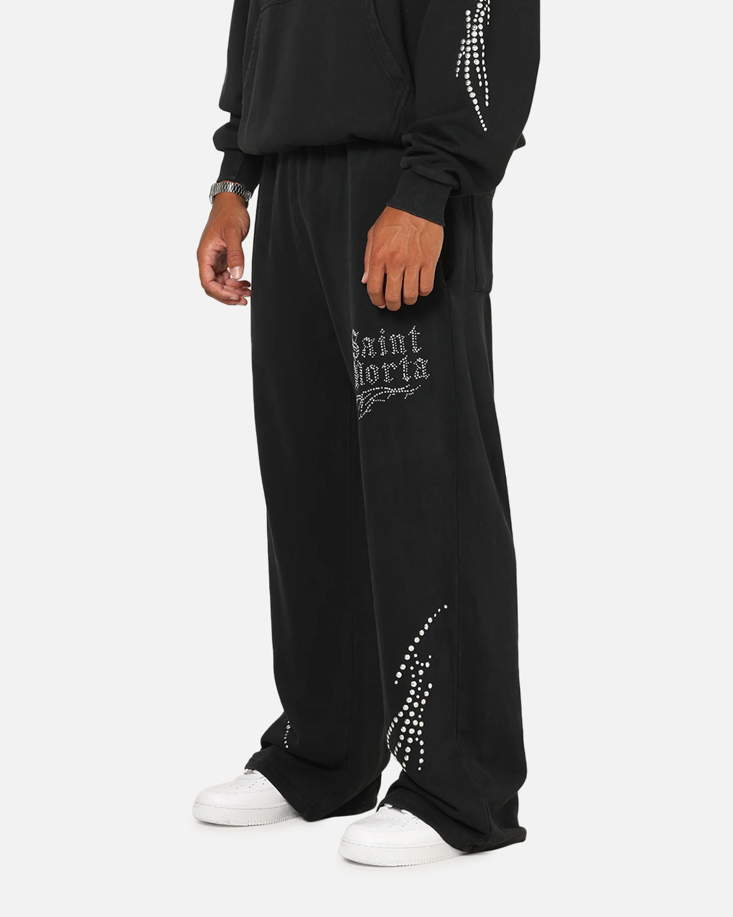 Saint Morta Sanctified Sweatpants Washed Black