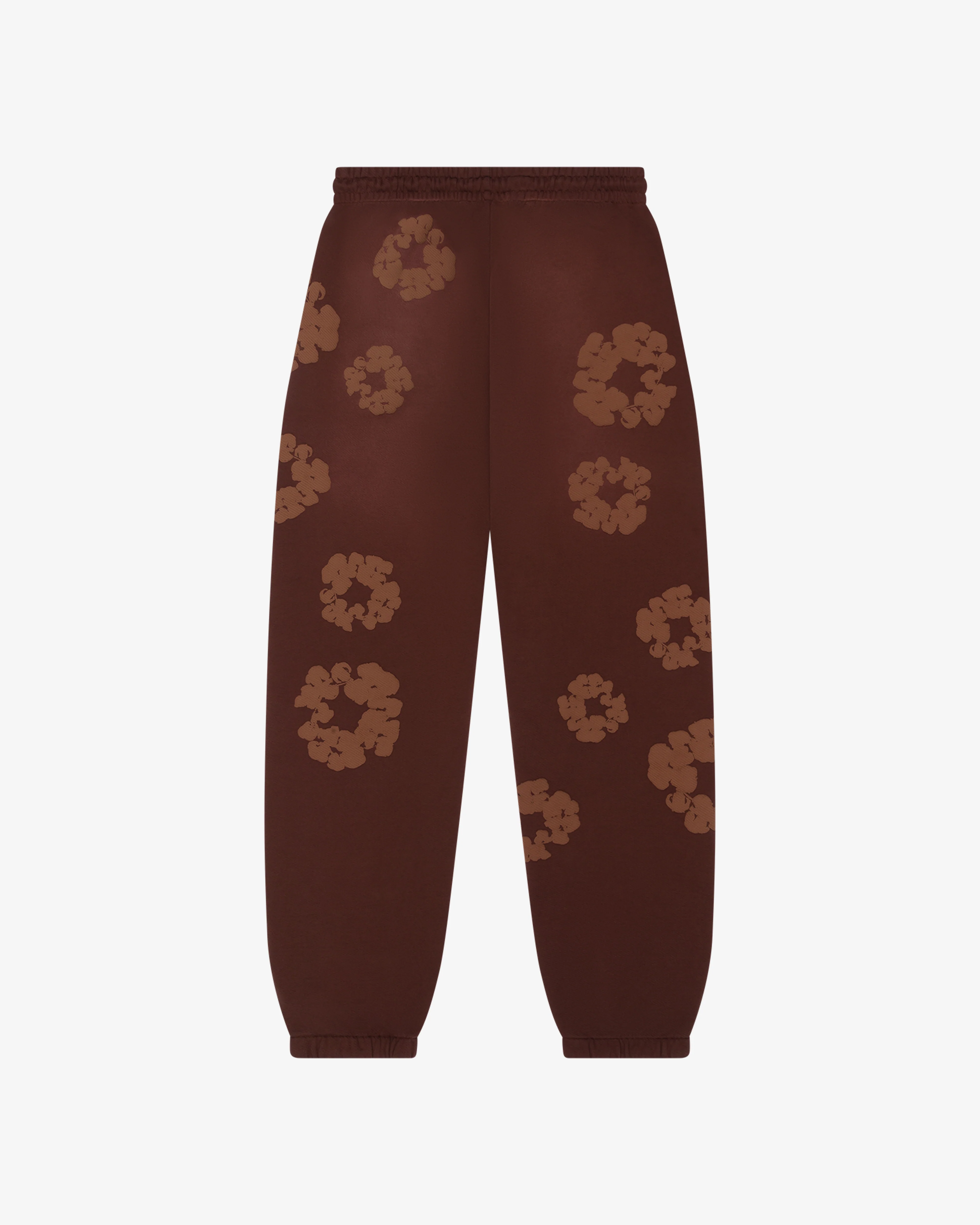 Denim Tears - Men’s Mono Cotton Wreath Sweatpants - (Brown)