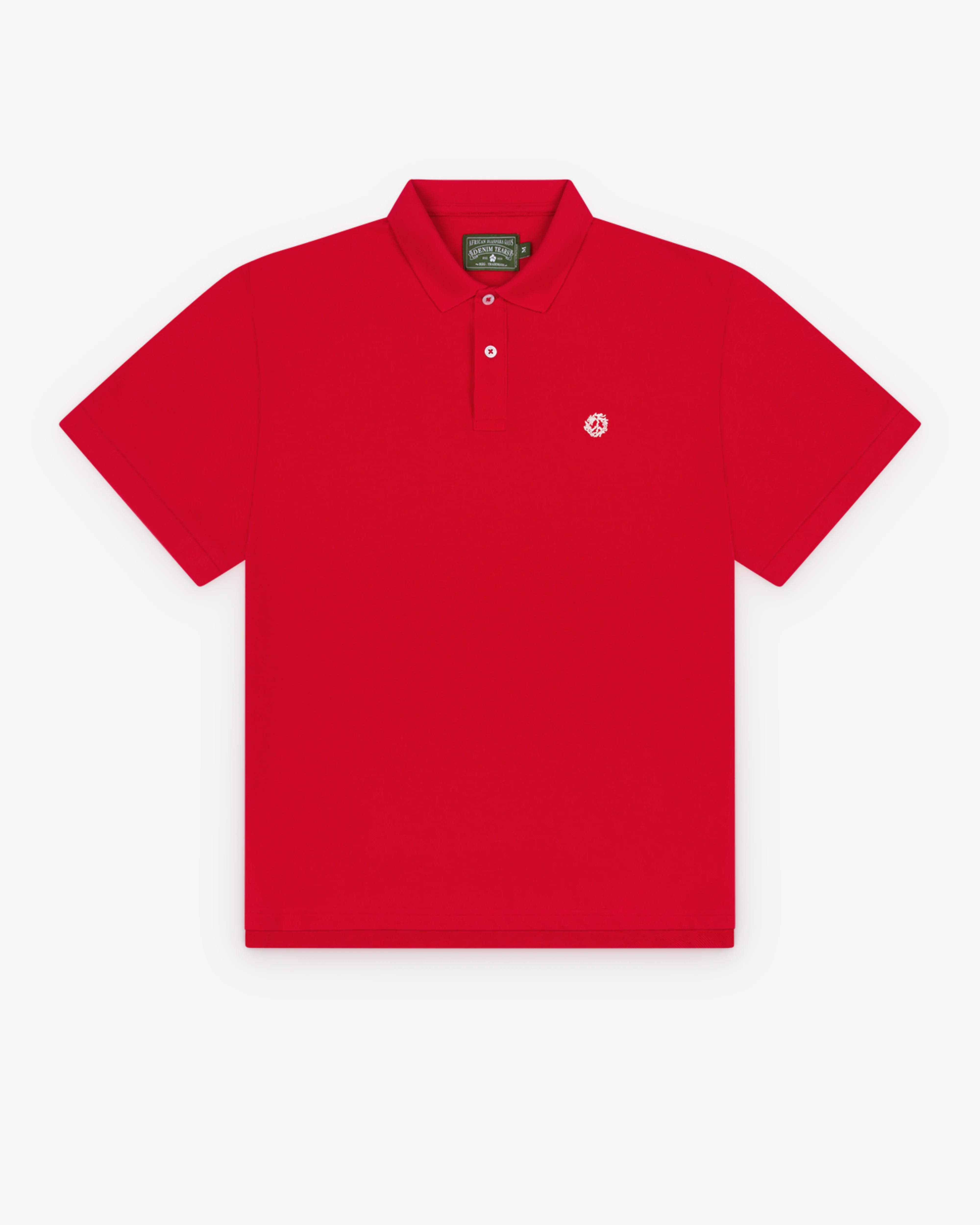 Denim Tears - Men’s Peace Wreath Polo - (Red)