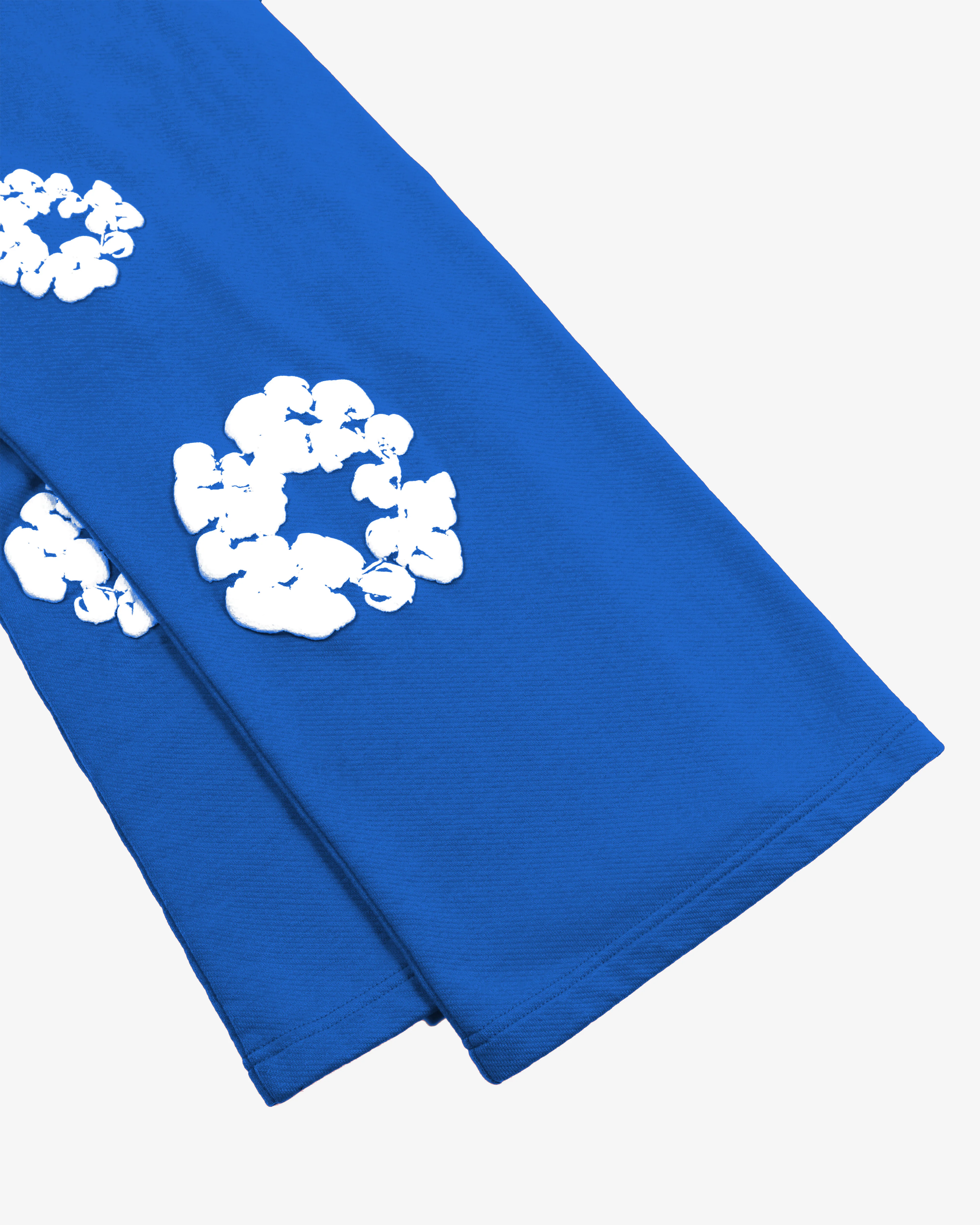 Denim Tears - Cotton Wreath Baggy Sweatpants - (Blue)