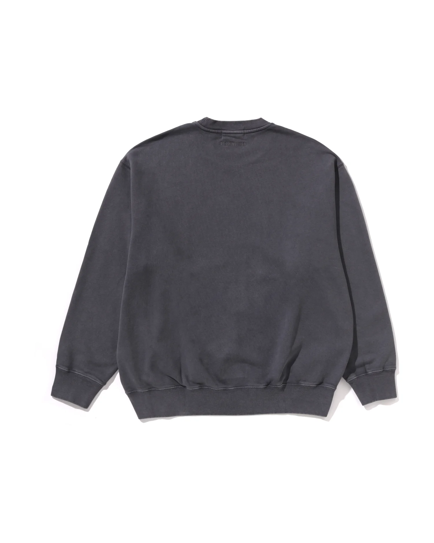 Garment Dye One Point Relaxed Fit Crewneck Sweatshirt
