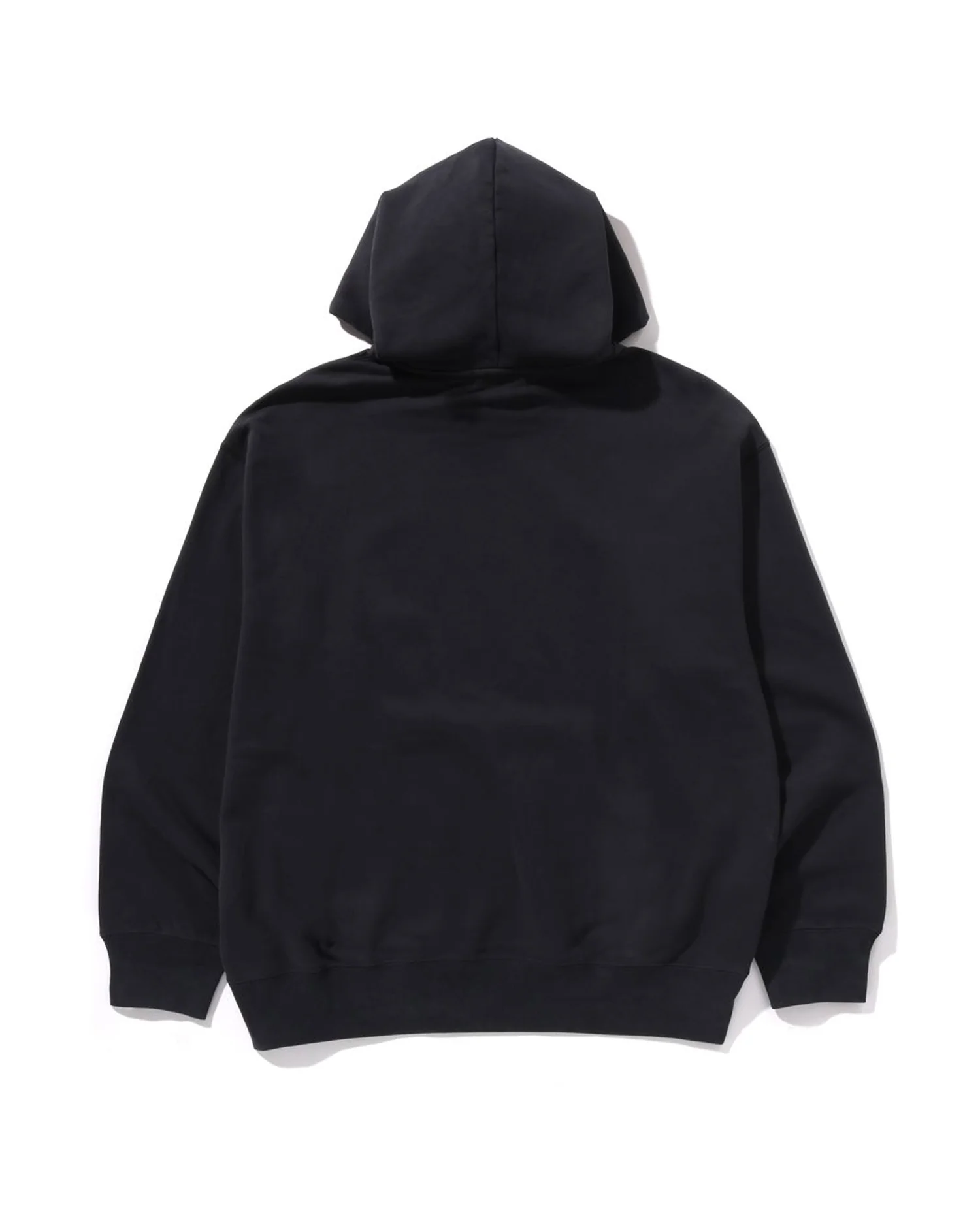 Garment Dye Bathing Ape Logo Relaxed Fit Pullover Hoodie