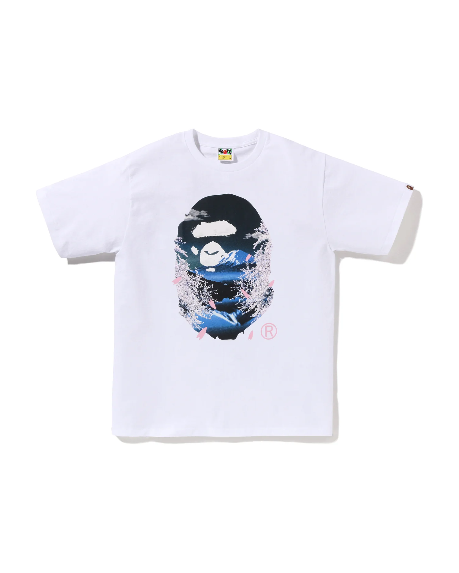 Sakura Photo Ape Head Tee