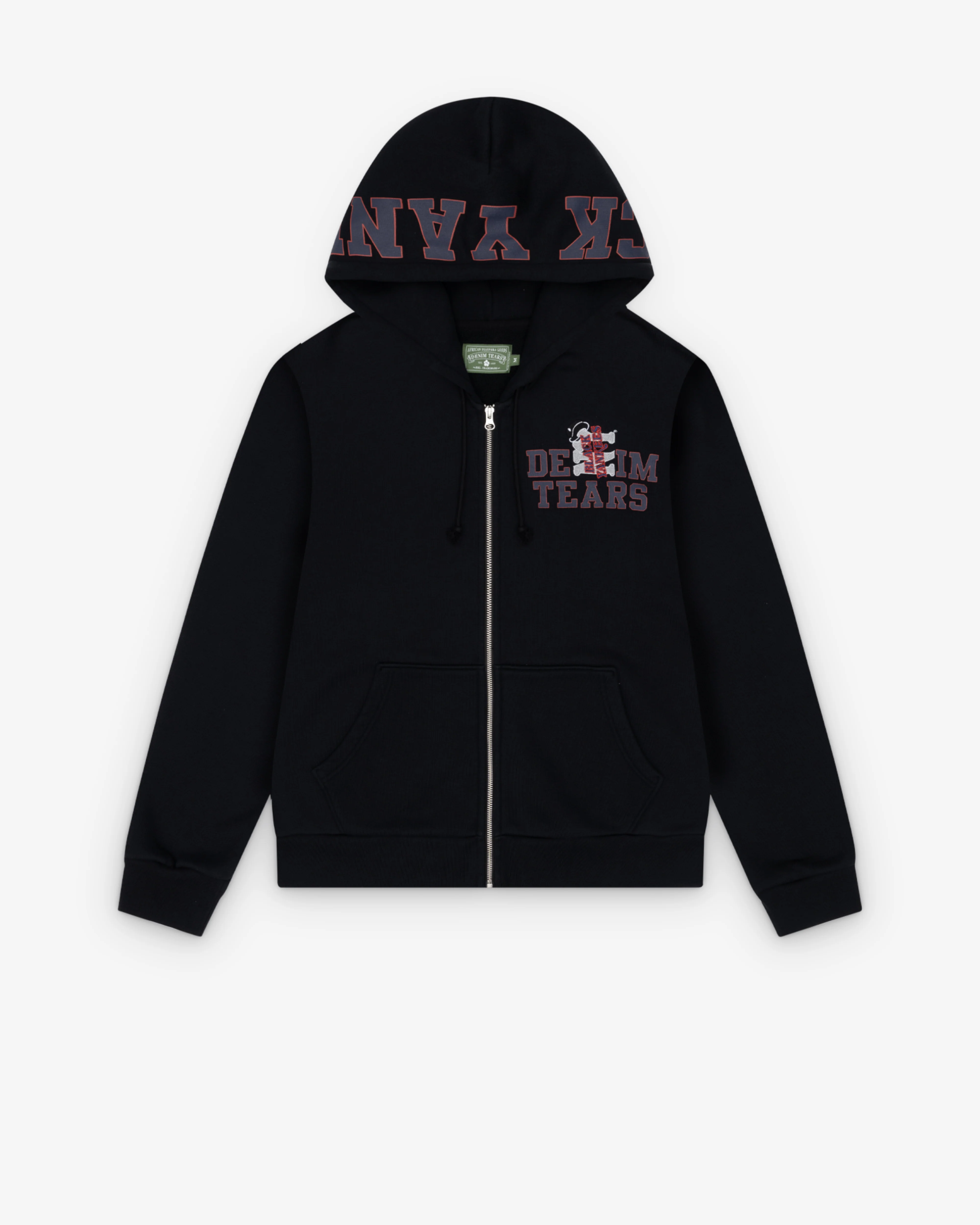 Denim Tears - Black Yankees Zip Hoodie - (Black)