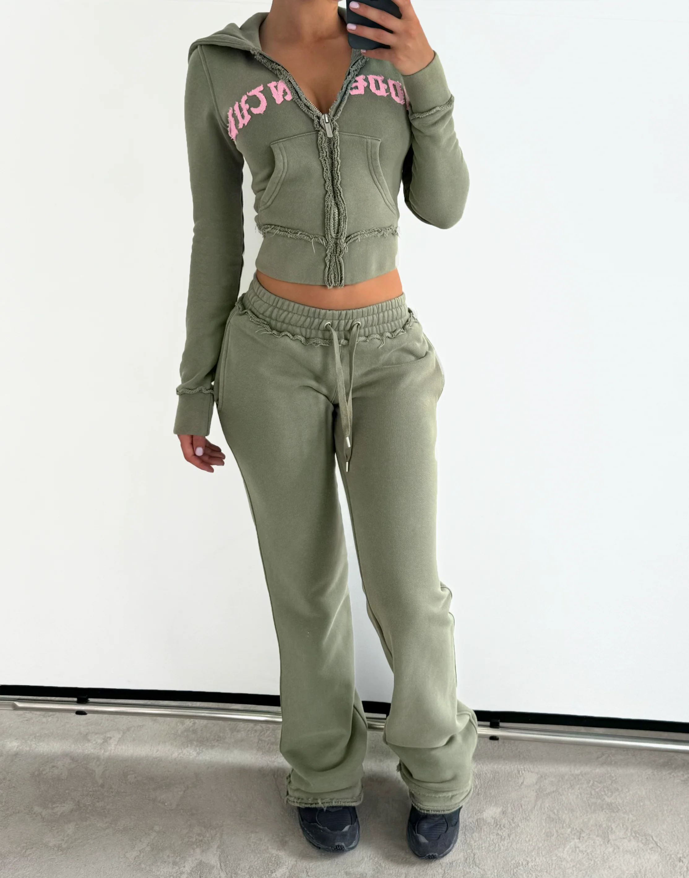 SOLD OUT - Melore Distressed Sweatsuit