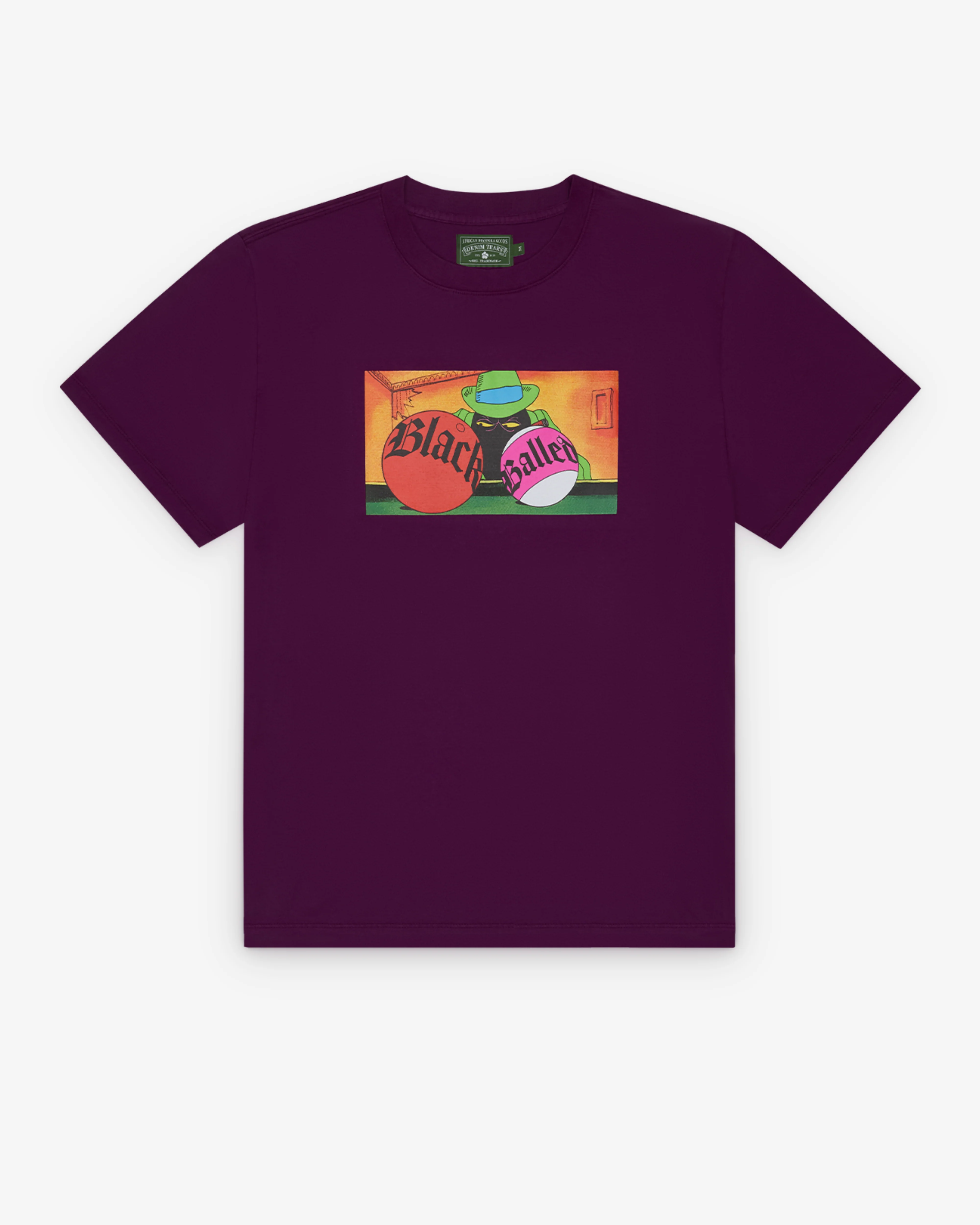 Denim Tears - Men's Balled Tee - (Purple)
