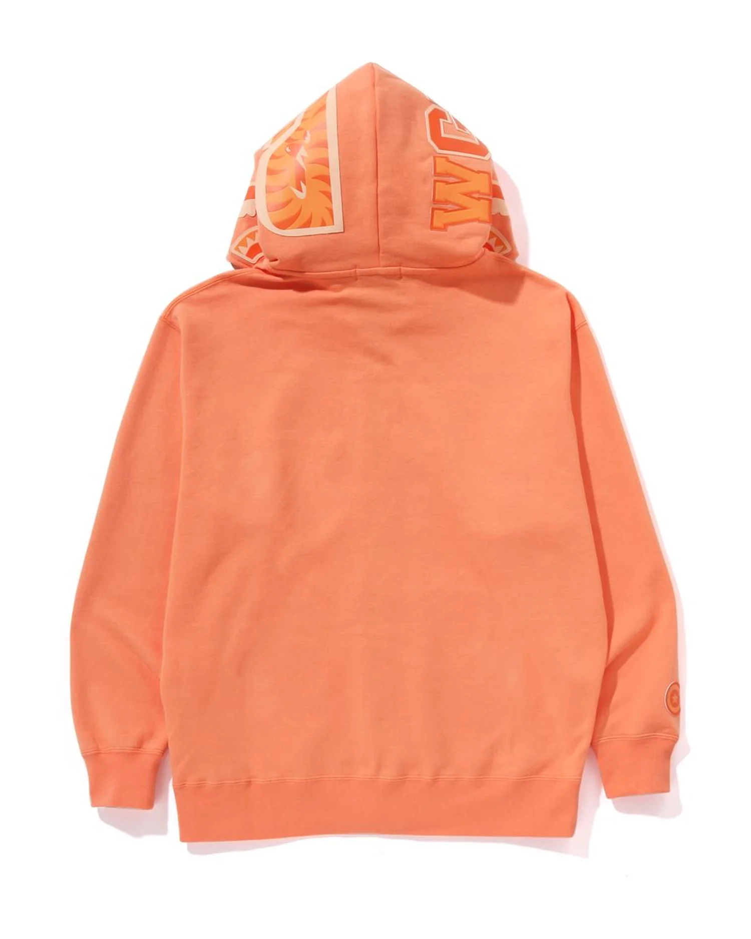 One Point Ape Head Shark Relaxed Fit Full Zip Hoodie