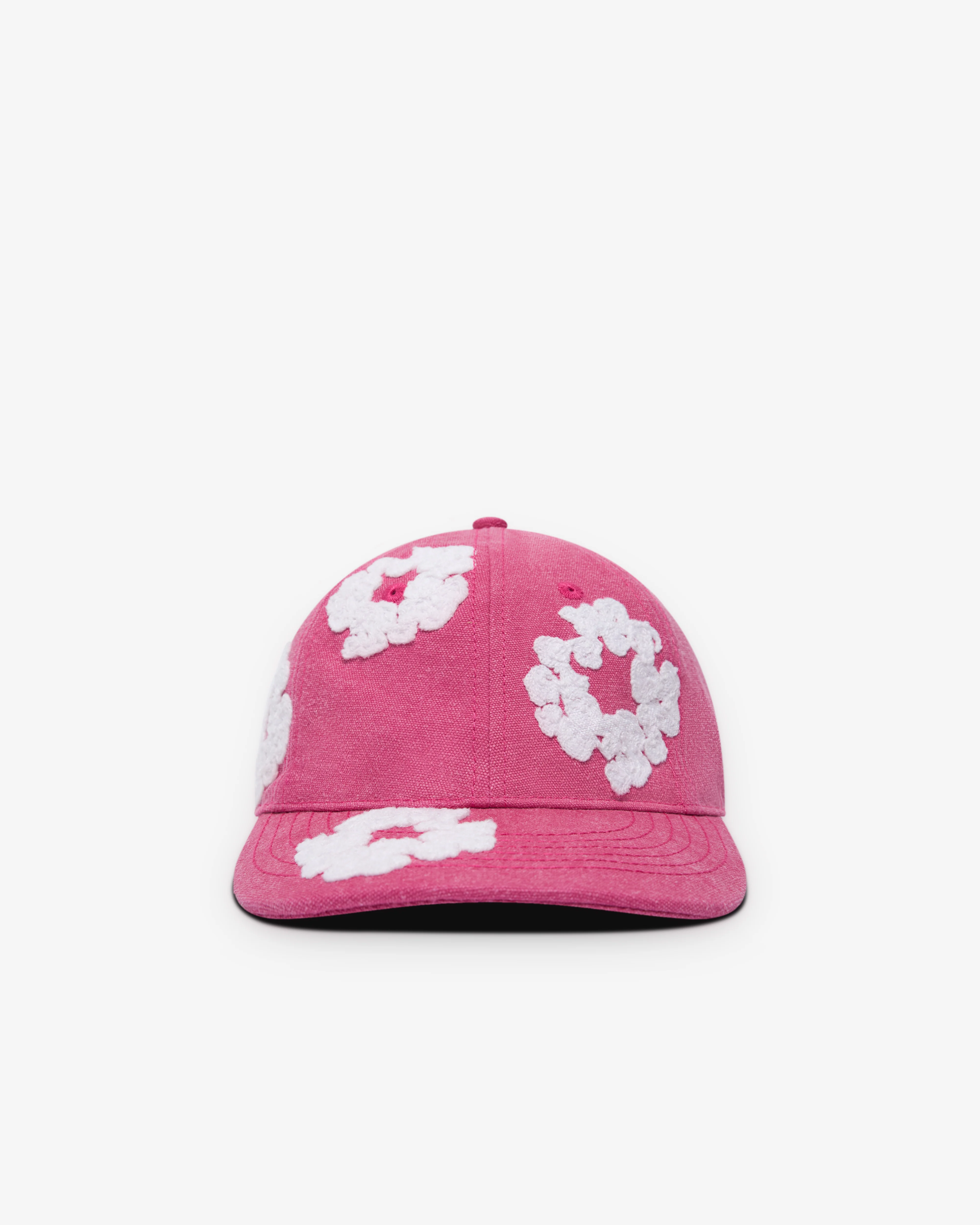 Denim Tears - Cotton Wreath Garment Dyed Cap - (Pink)