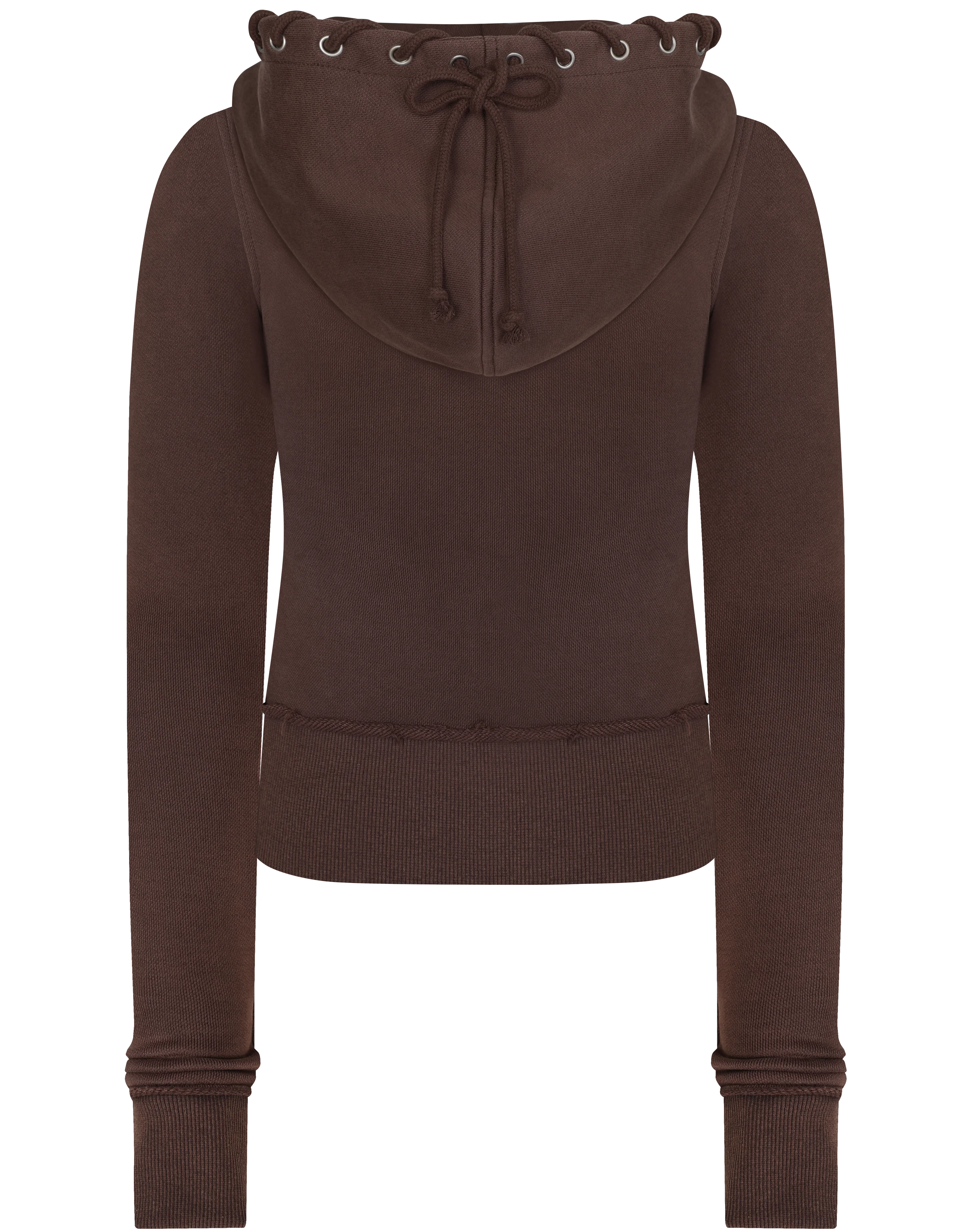 SOLD OUT - PRE-ORDER Inca Brown Vintage Wash Zip Hoodie
