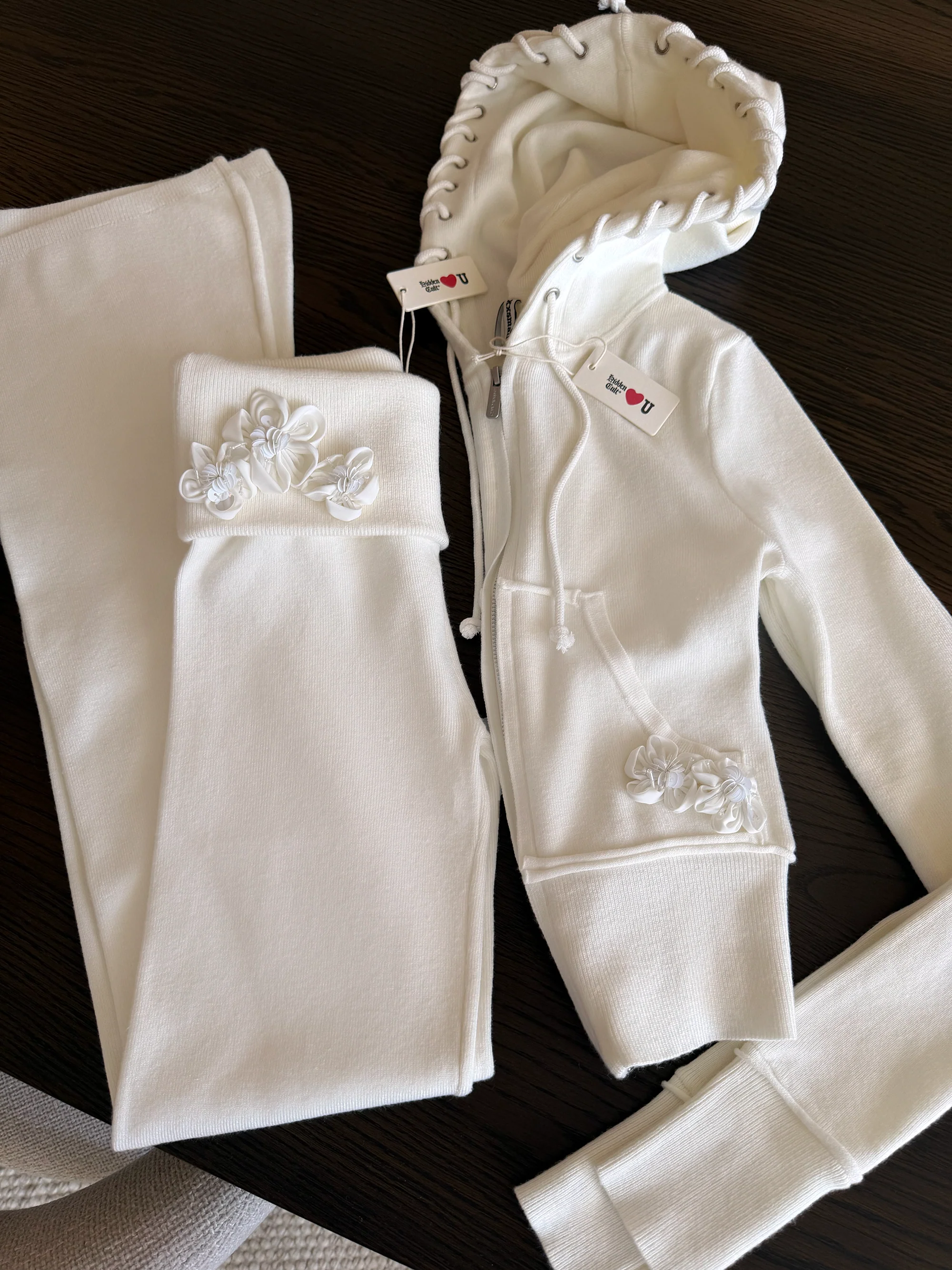 SOLD OUT - Fleur Soft Knit Set