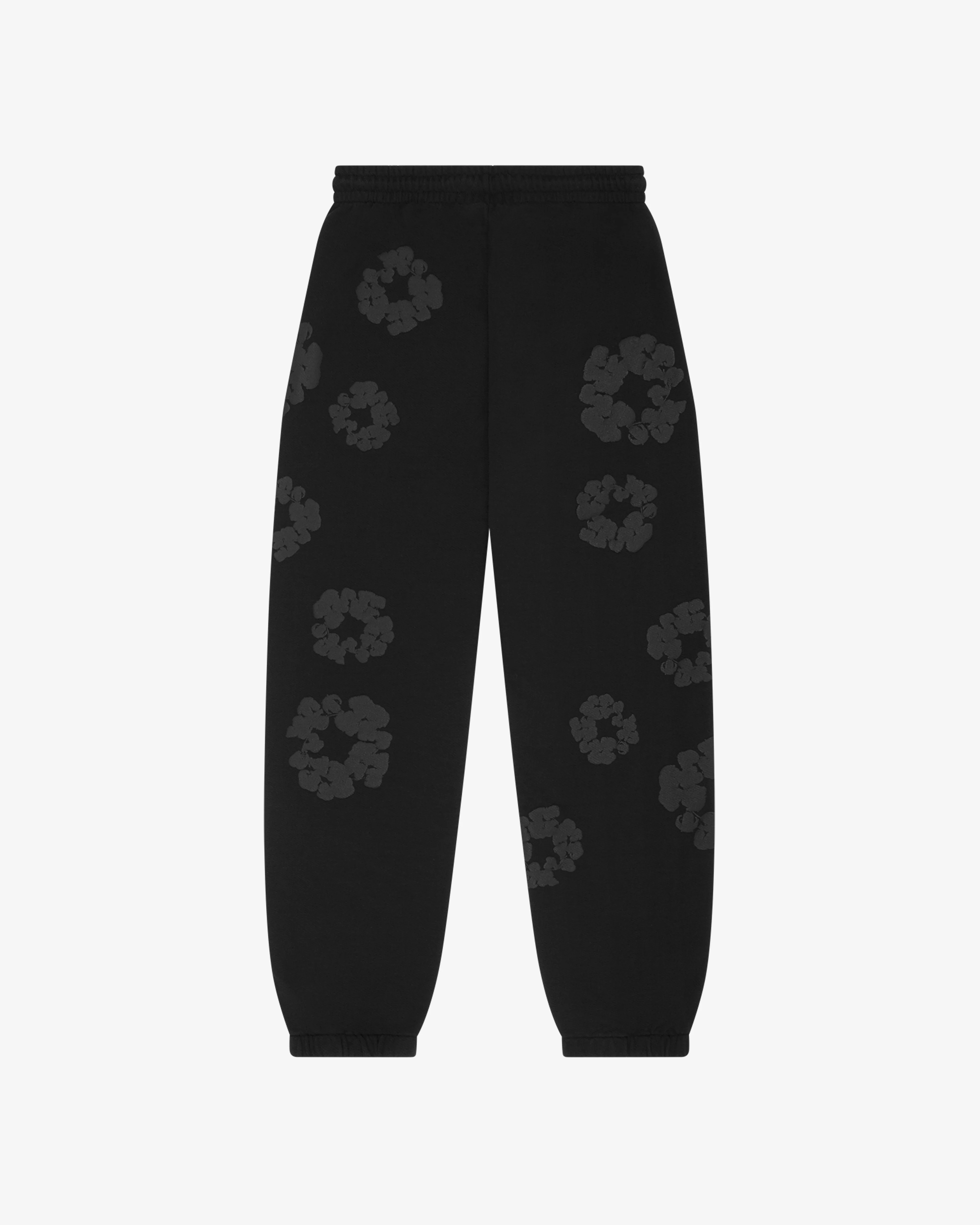 Denim Tears - Mono Cotton Wreath Sweatpants - (Black)