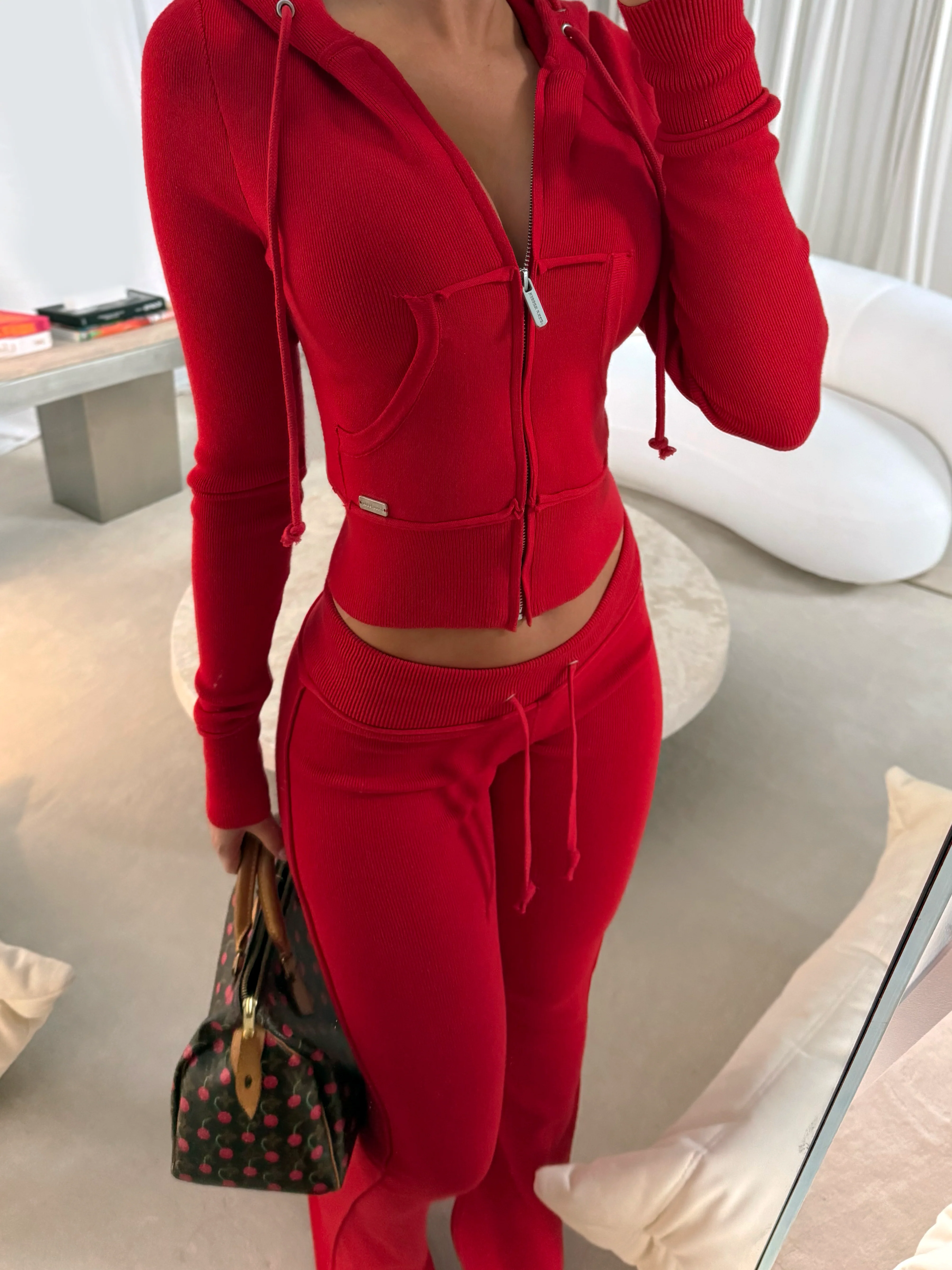 SOLD OUT - Goji Berry Soft Knit Set