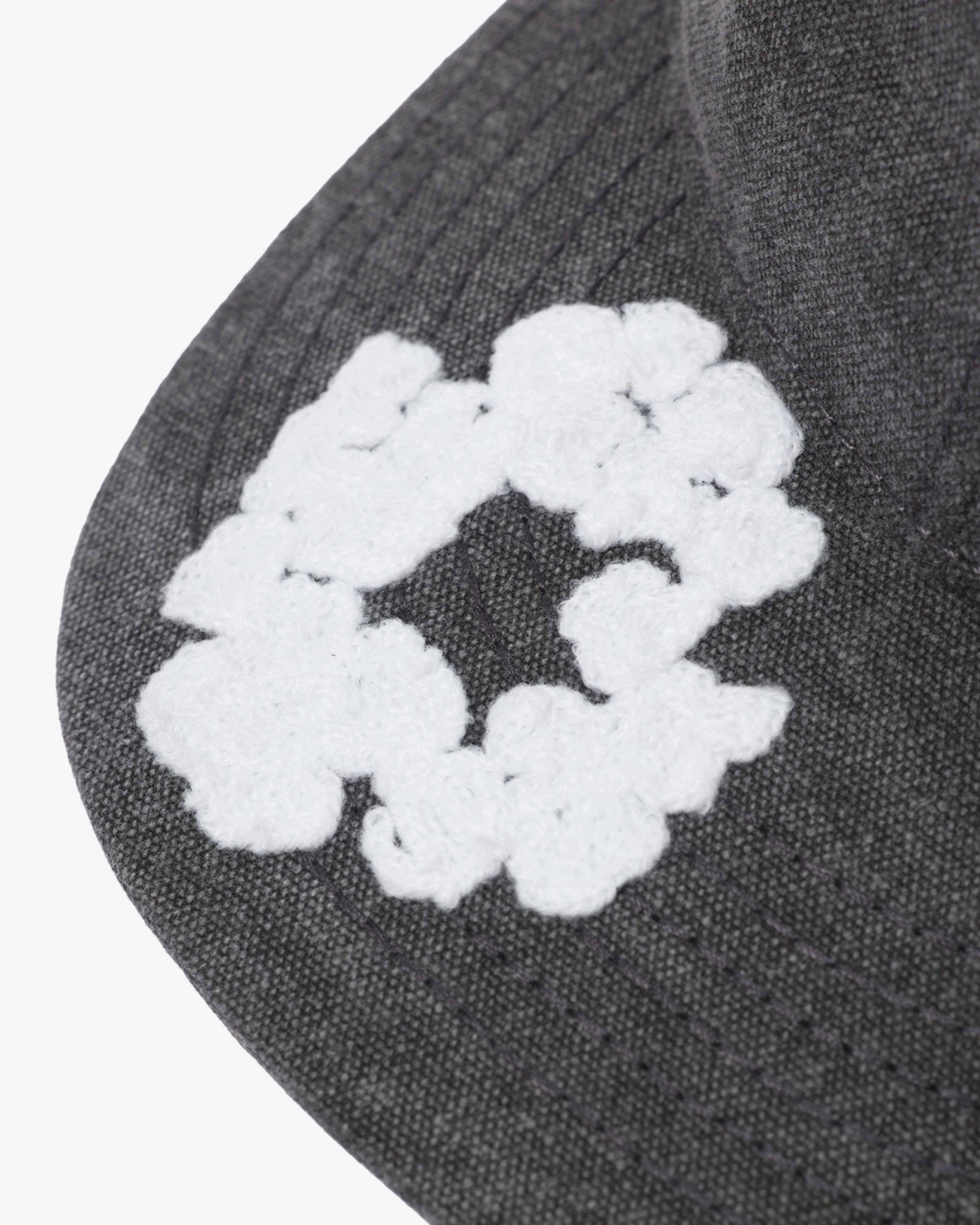 Denim Tears - Cotton Wreath Garment Dyed Cap - (Black)
