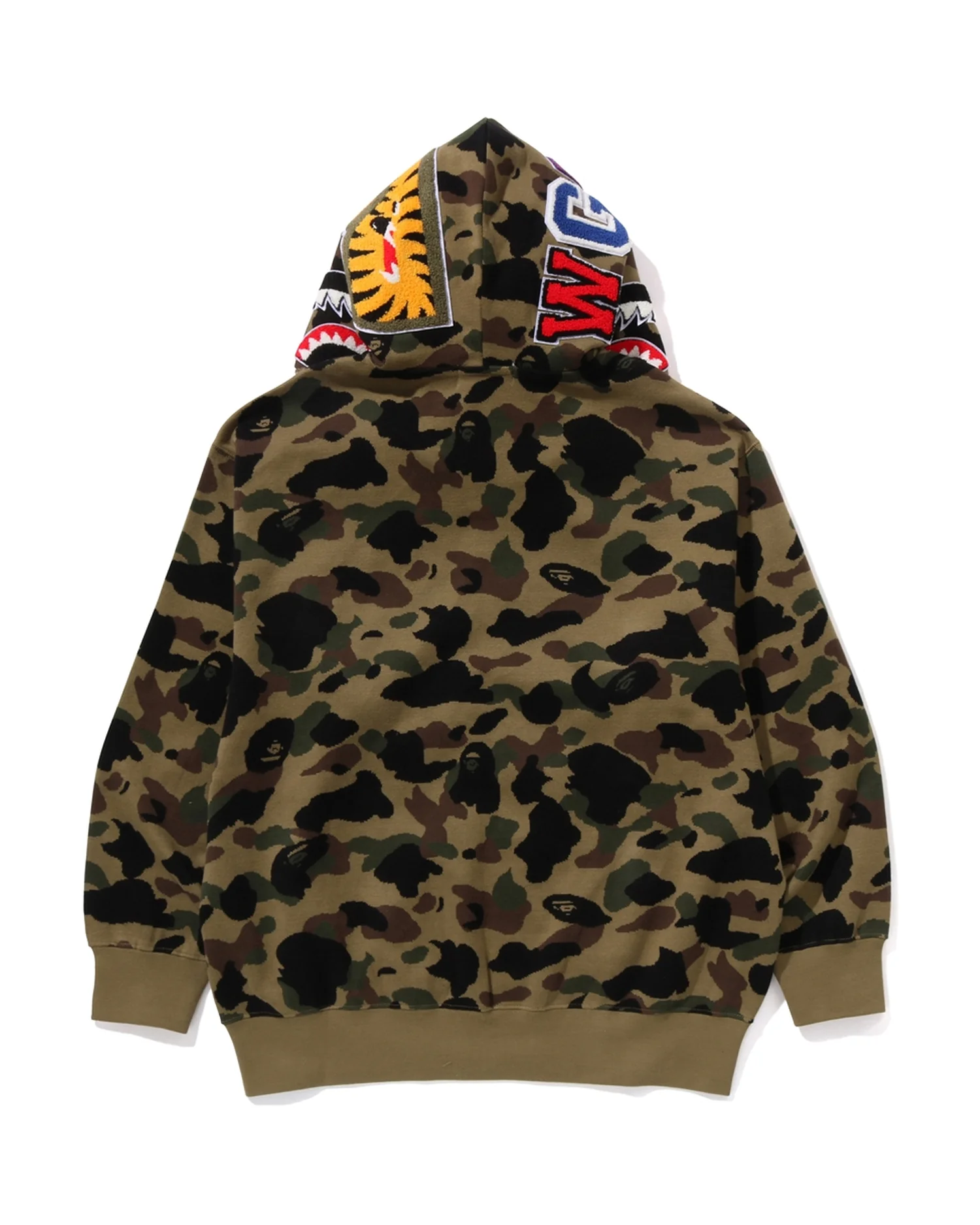 1st Camo Jacquard Shark Hoodie