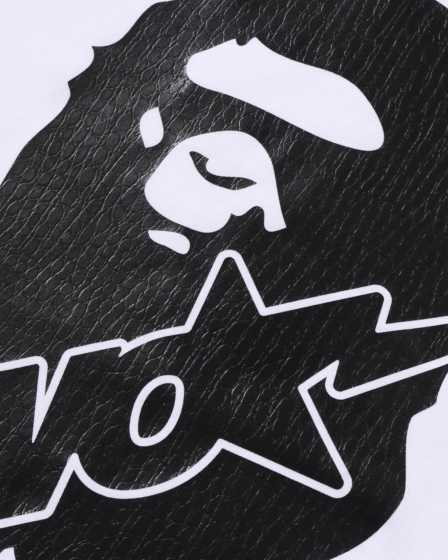 BAPE X OVO OVO STA Crocodile Print Tee