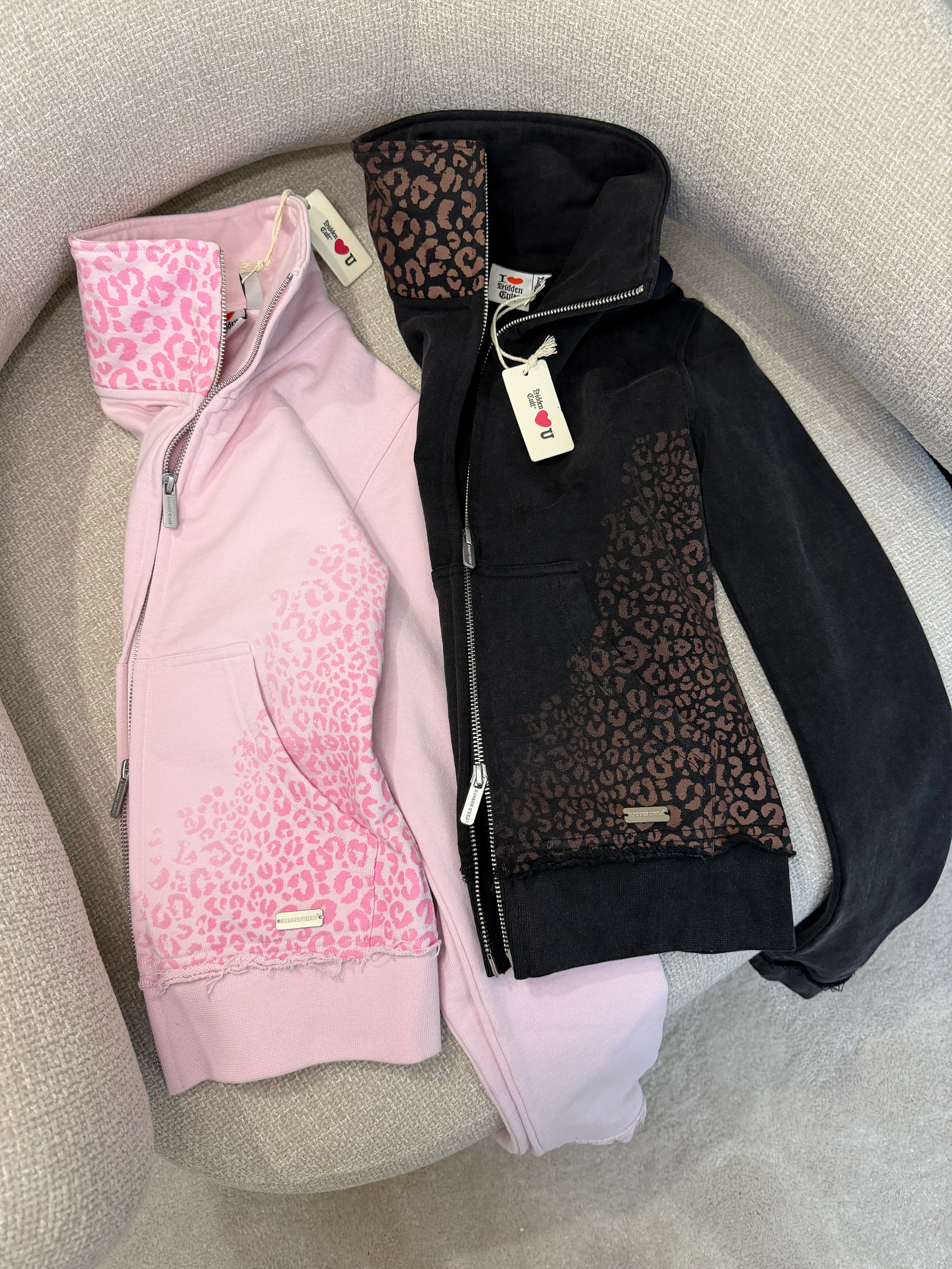 PRE-ORDER Pink Cheetah Track Jacket