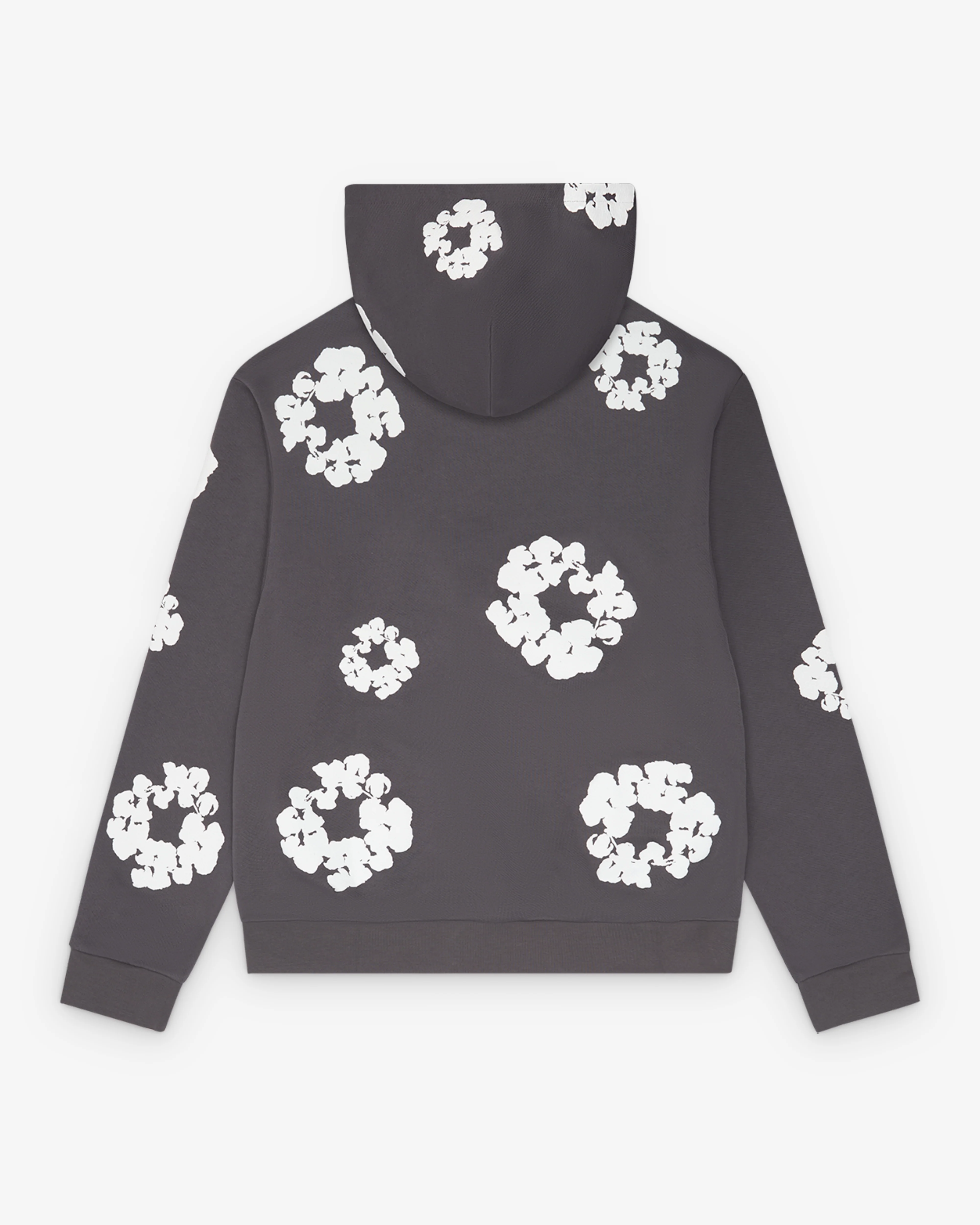 Denim Tears - Men's Cotton Wreath Hoodie - (Charcoal)