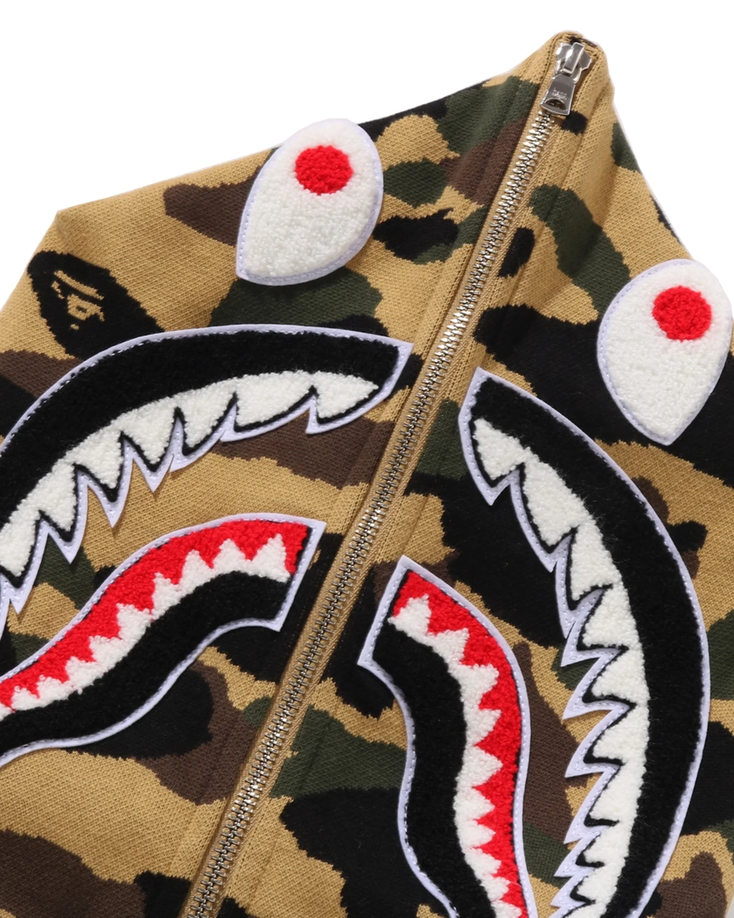 1st Camo Jacquard Shark Hoodie