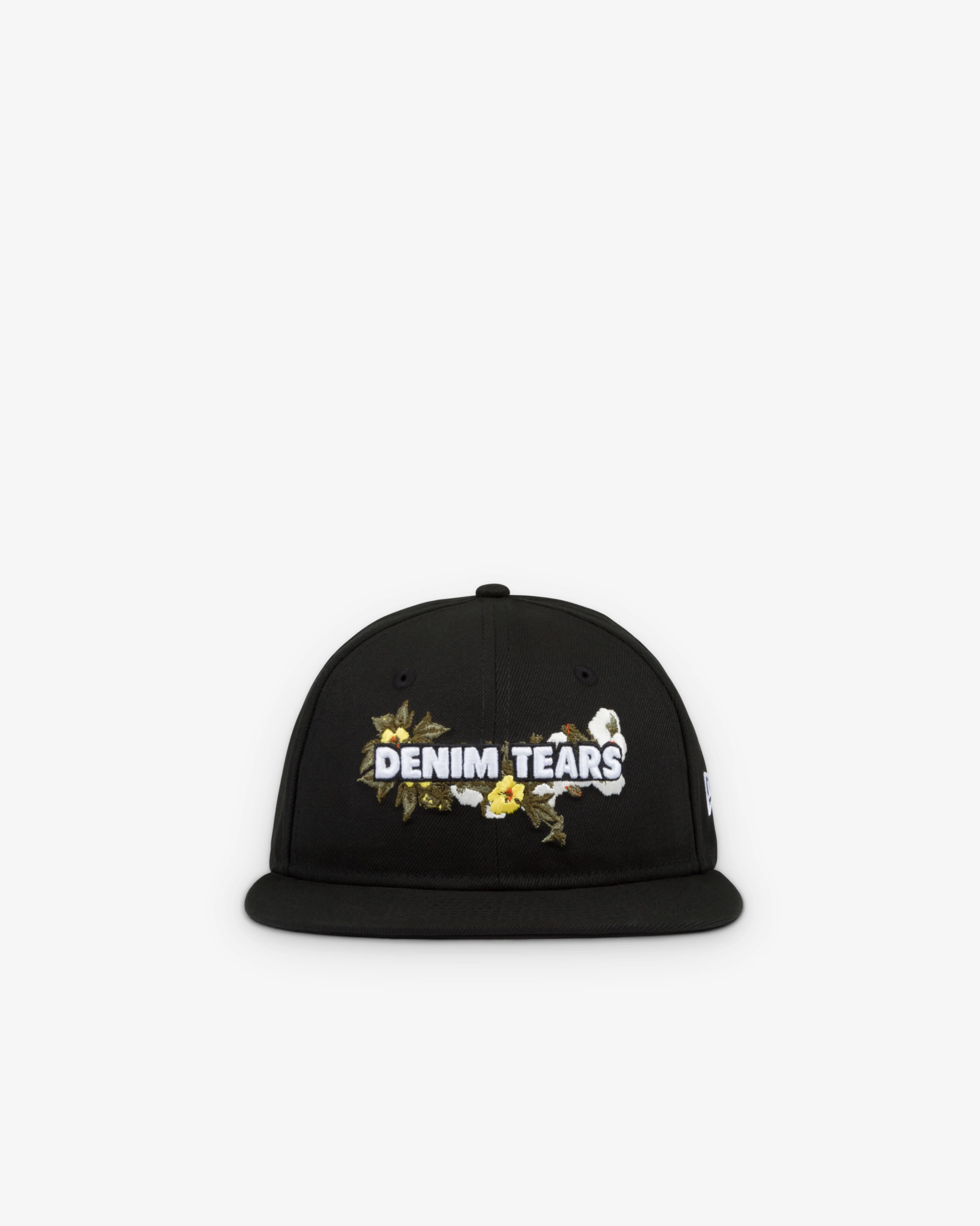 Denim Tears - Men's New Era Floral Logo Cap 950 - (Black)