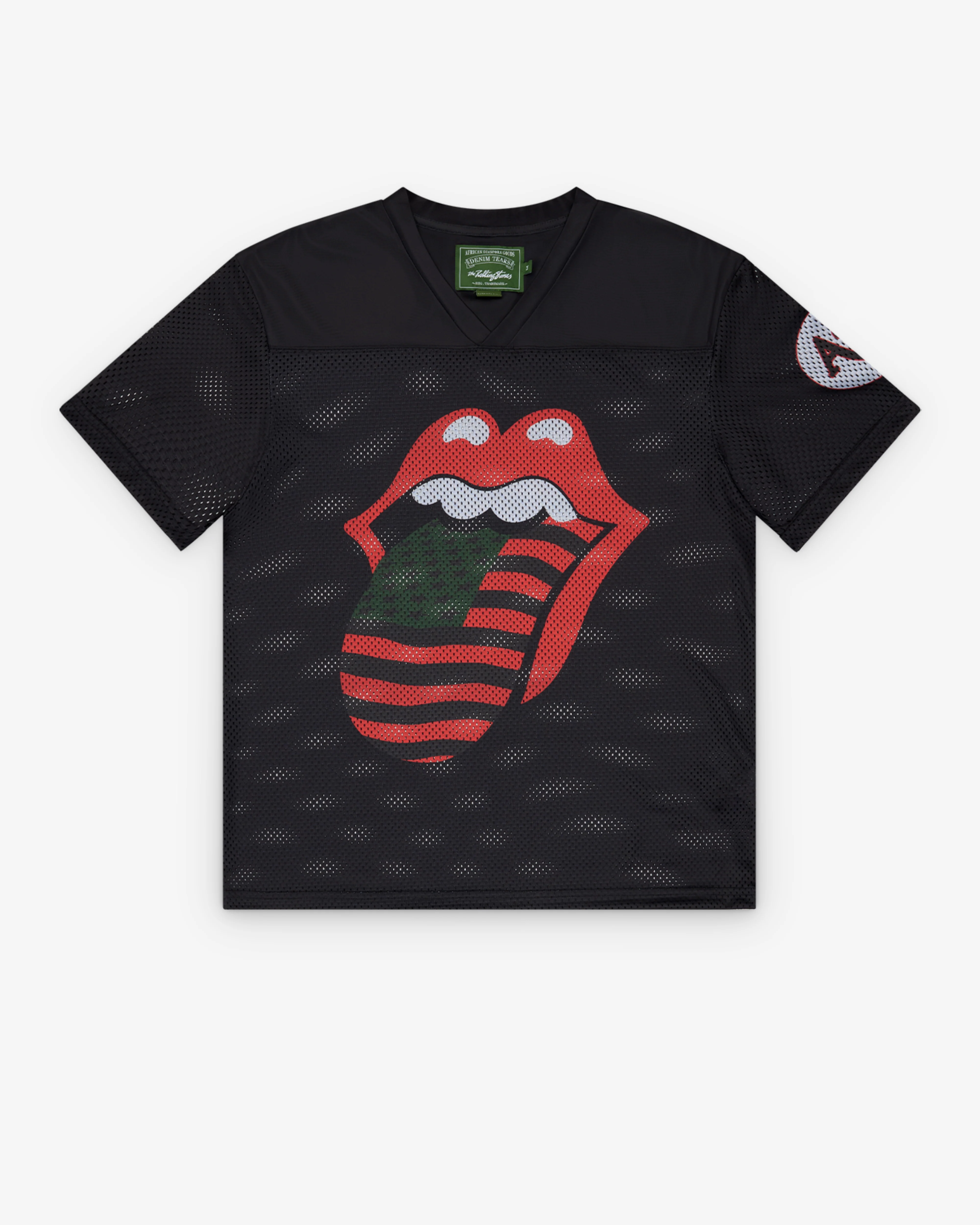 Denim Tears - Men's Rolling Stones Football Jersey - (Multi)