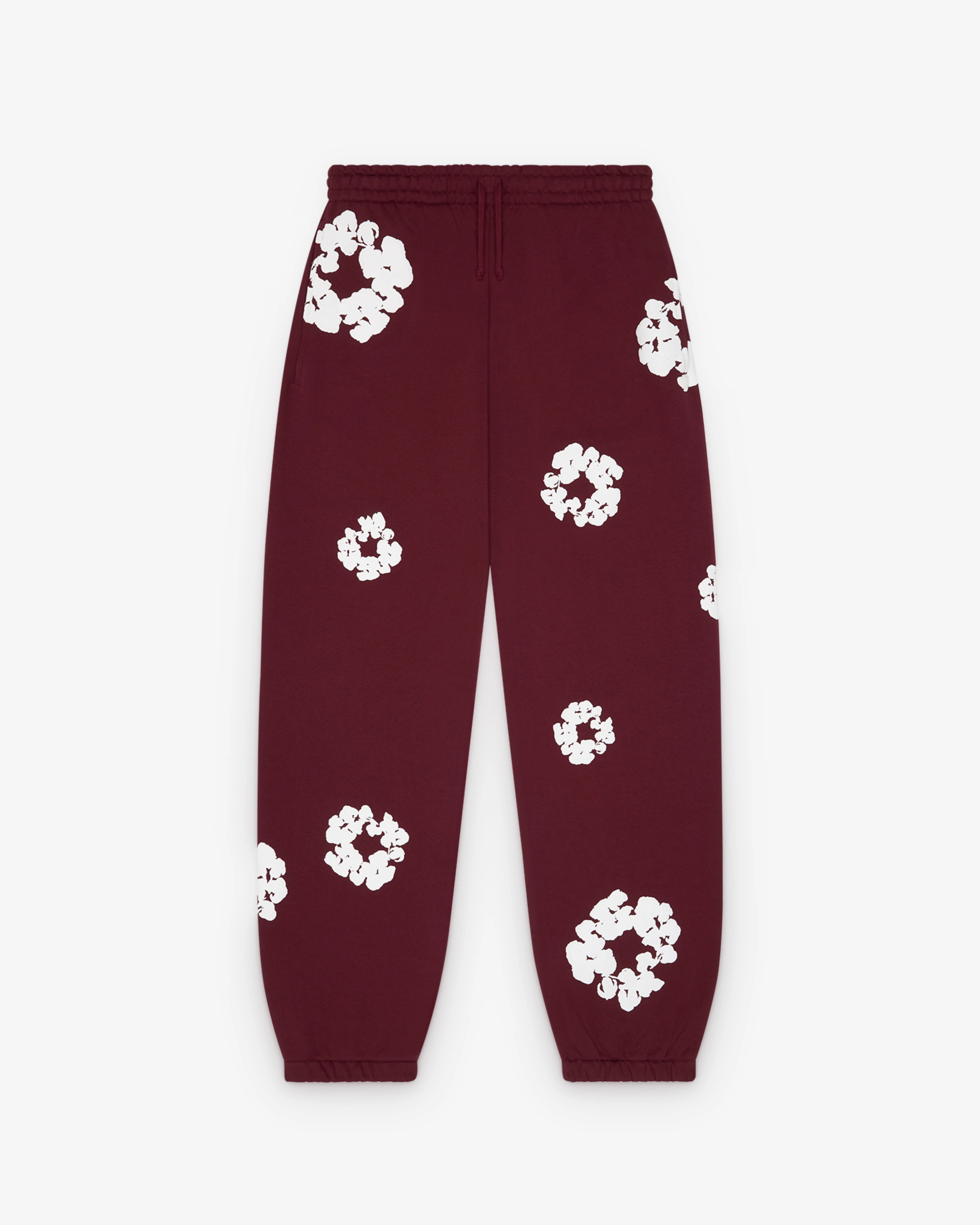 Denim Tears - Men's Cotton Wreath Sweatpants - (Burgundy)