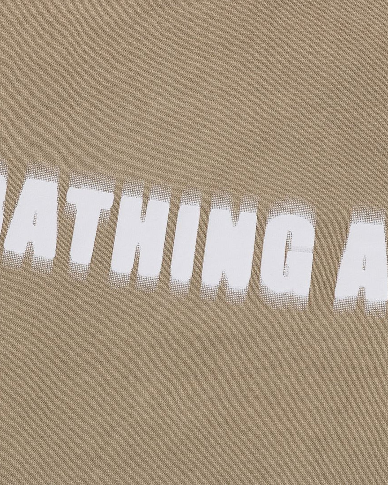 Garment Dye Bathing Ape Logo Relaxed Fit Pullover Hoodie