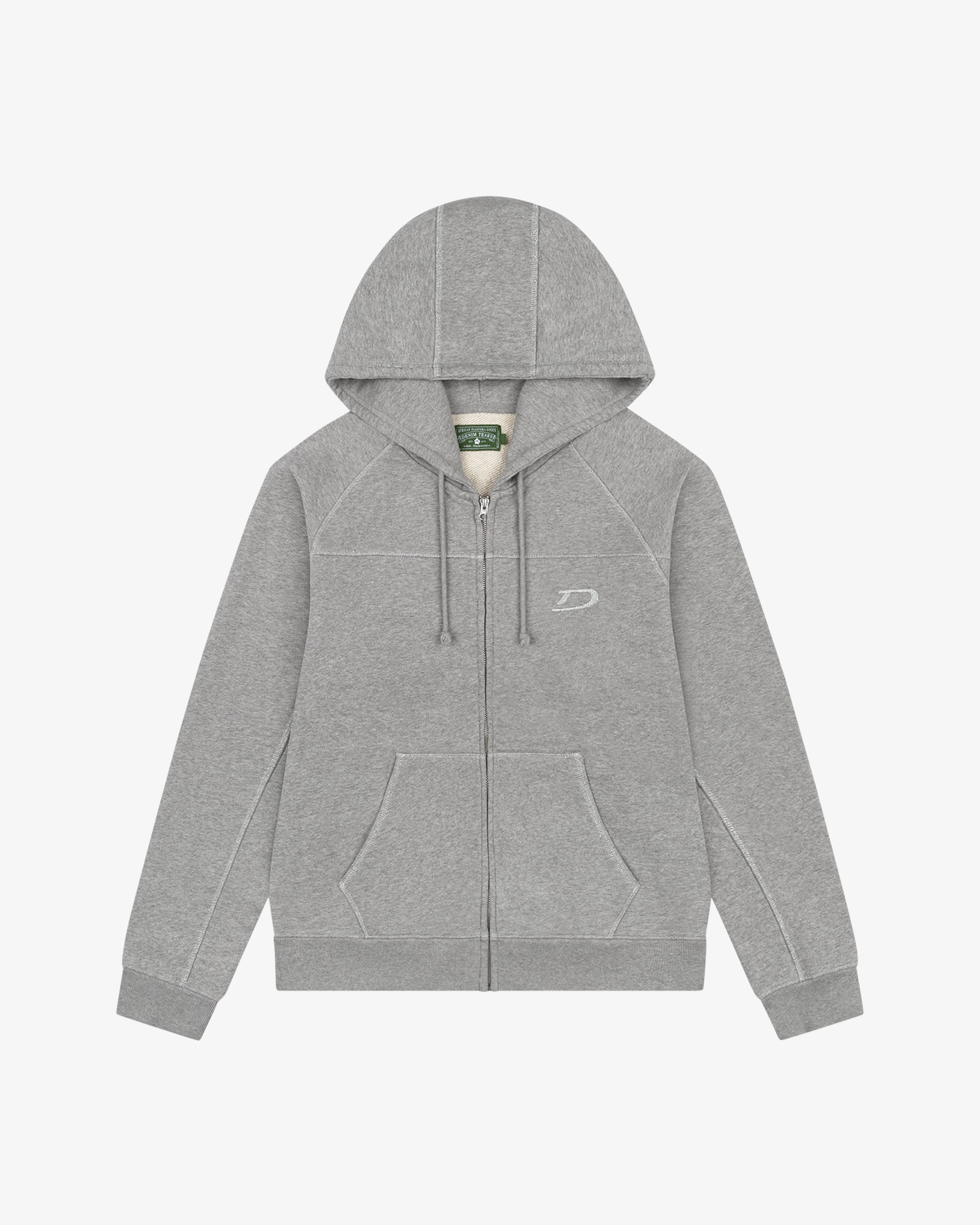 Denim Tears - Court Lines Zip Hoodie - (Grey)