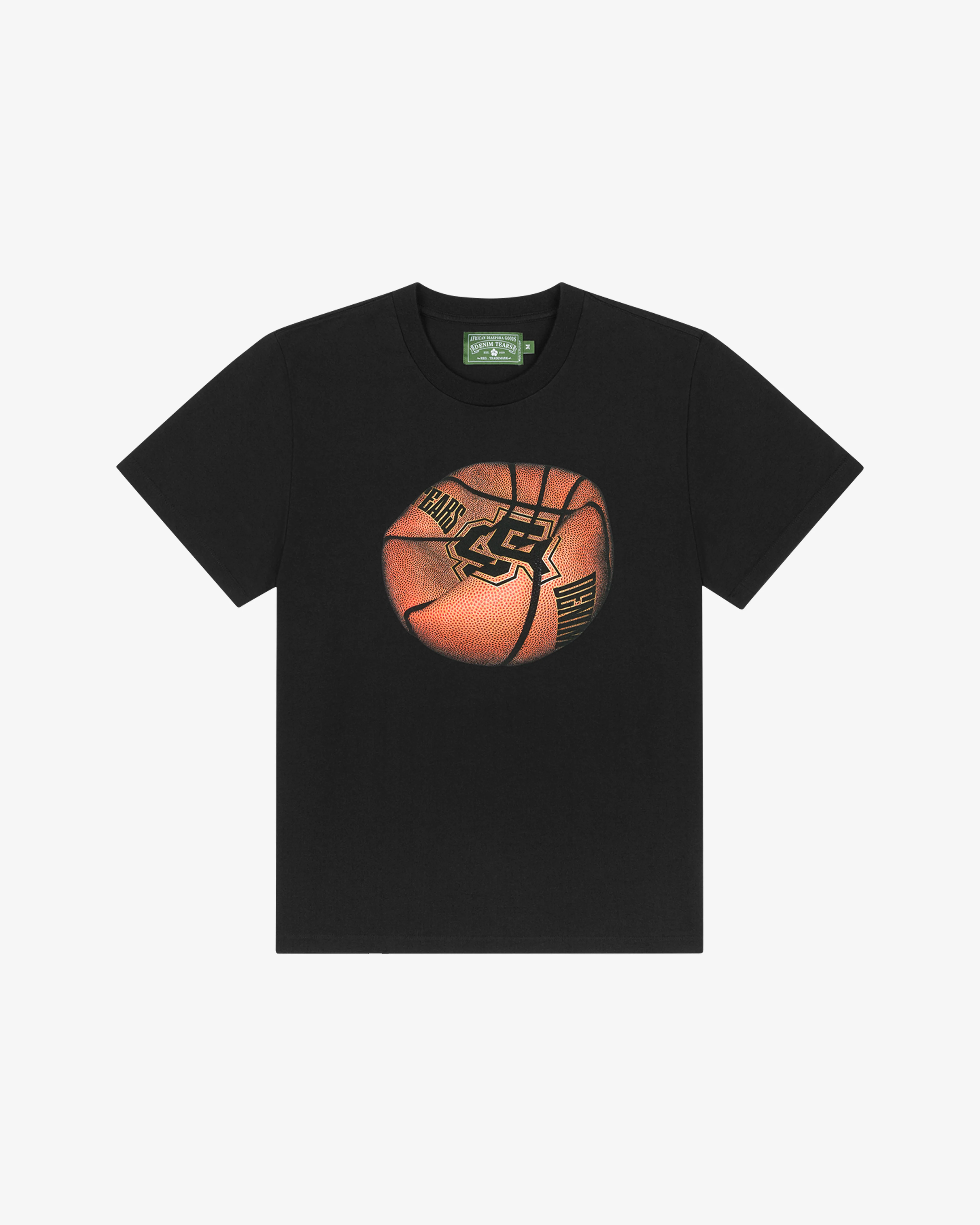 Denim Tears - Deflated Basketball T-Shirt - (Black)