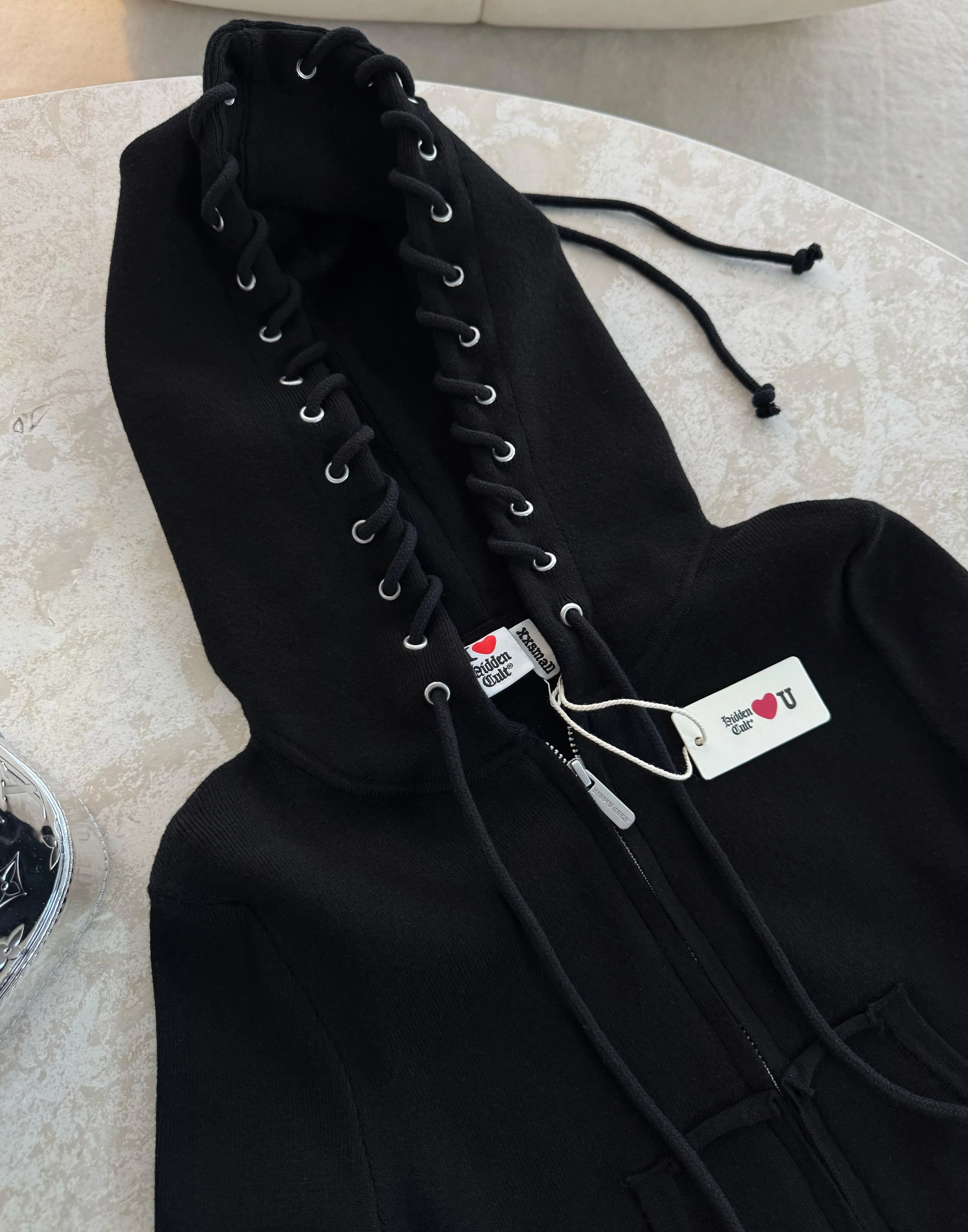 SOLD OUT - Jet Black Soft Knit Set