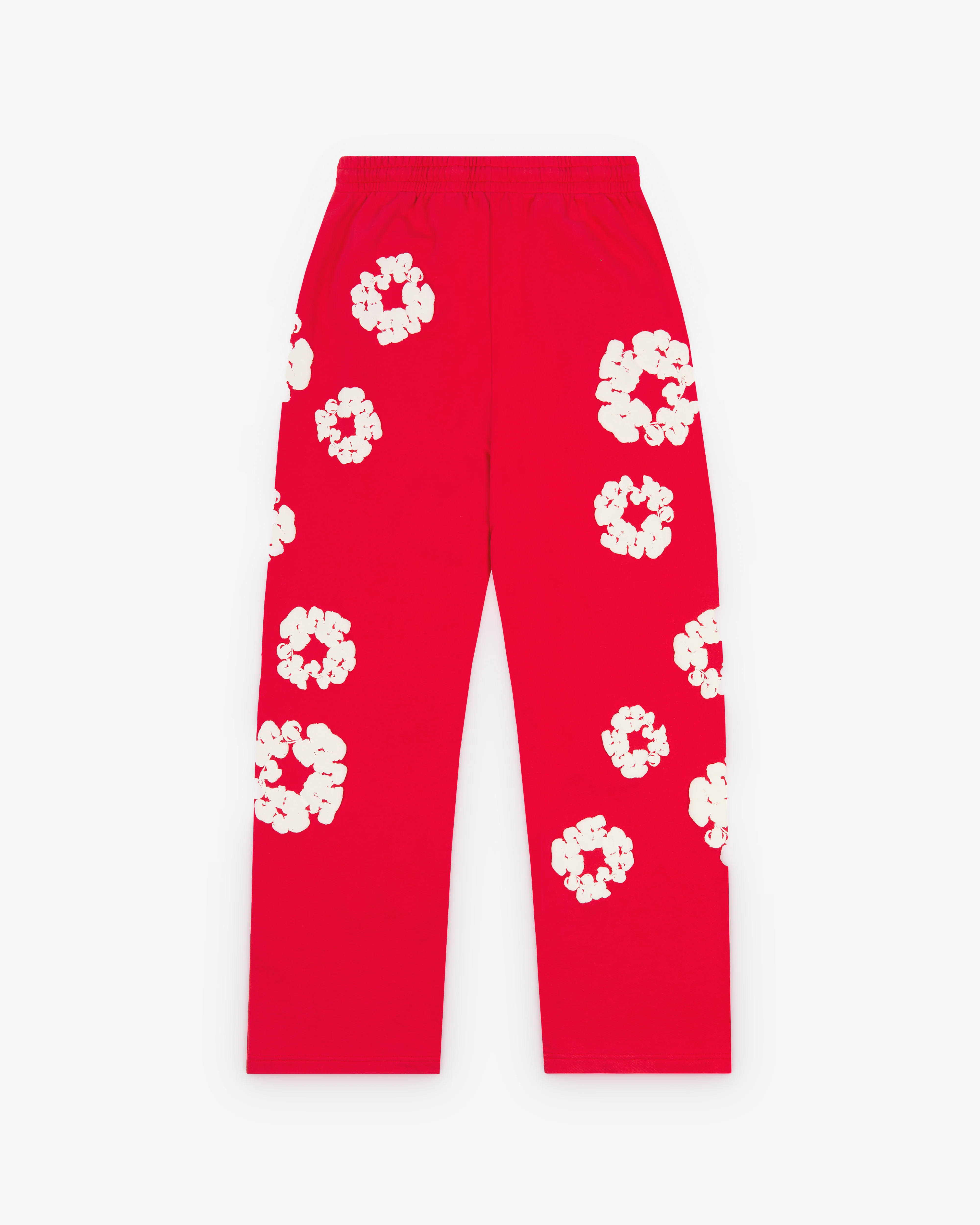 Denim Tears - Cotton Wreath Baggy Sweatpants - (Red)