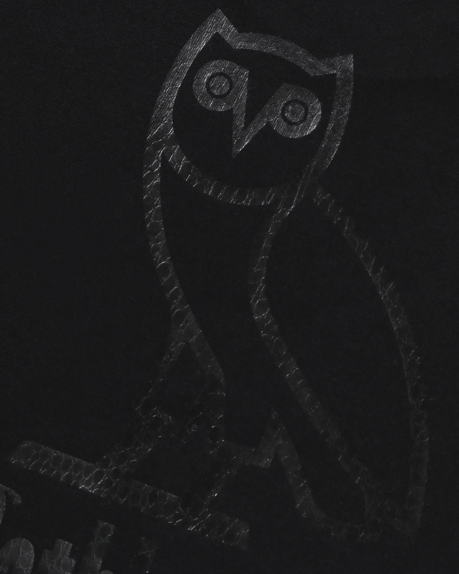 BAPE X OVO OVO STA Crocodile Print Tee