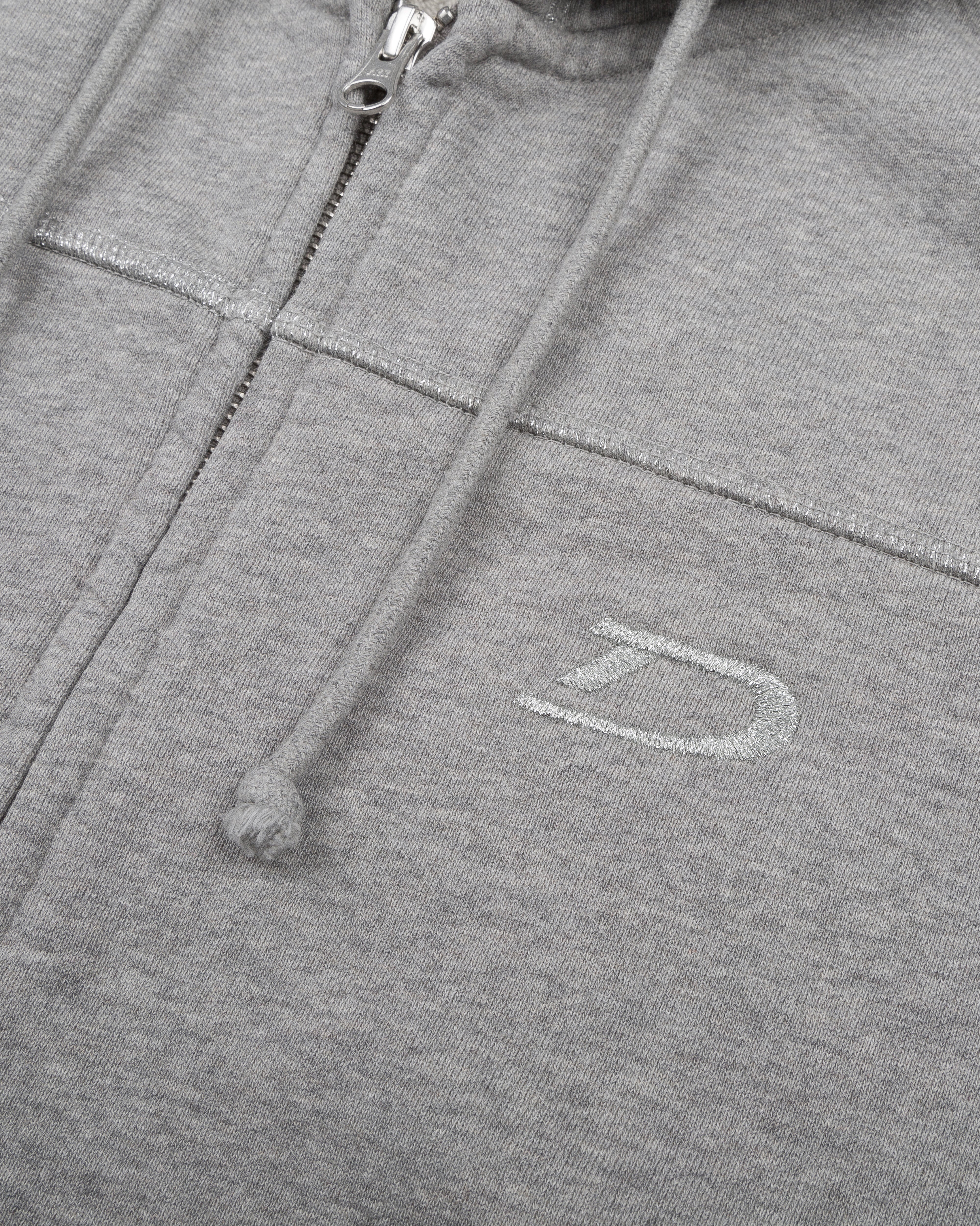 Denim Tears - Court Lines Zip Hoodie - (Grey)