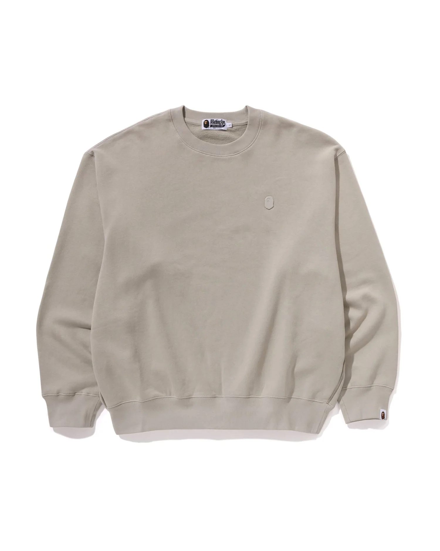 One Point Relaxed Fit Crewneck Sweatshirt