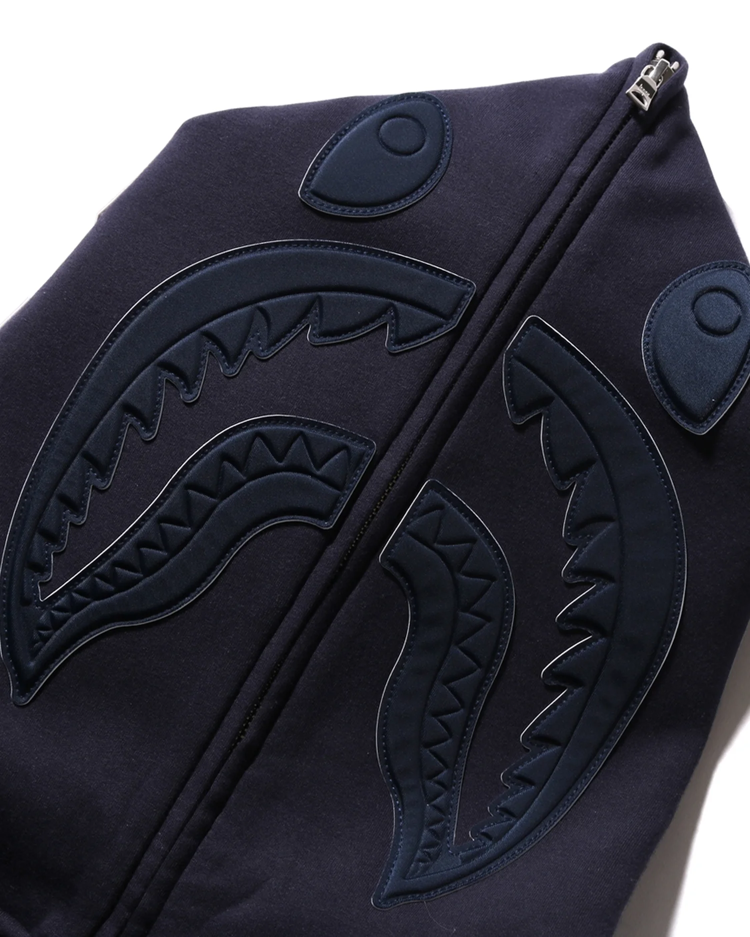 Line Camo Interlock Relaxed Fit Shark Full Zip Hoodie