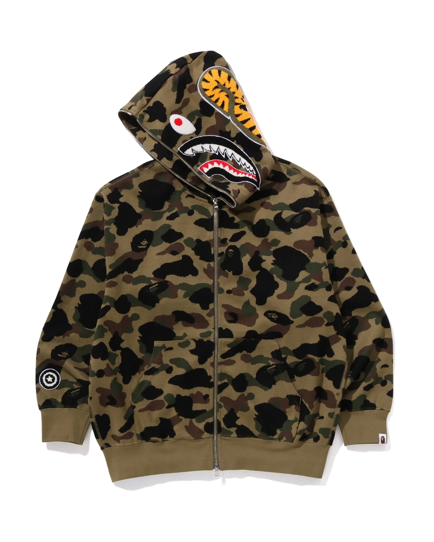 1st Camo Jacquard Shark Hoodie