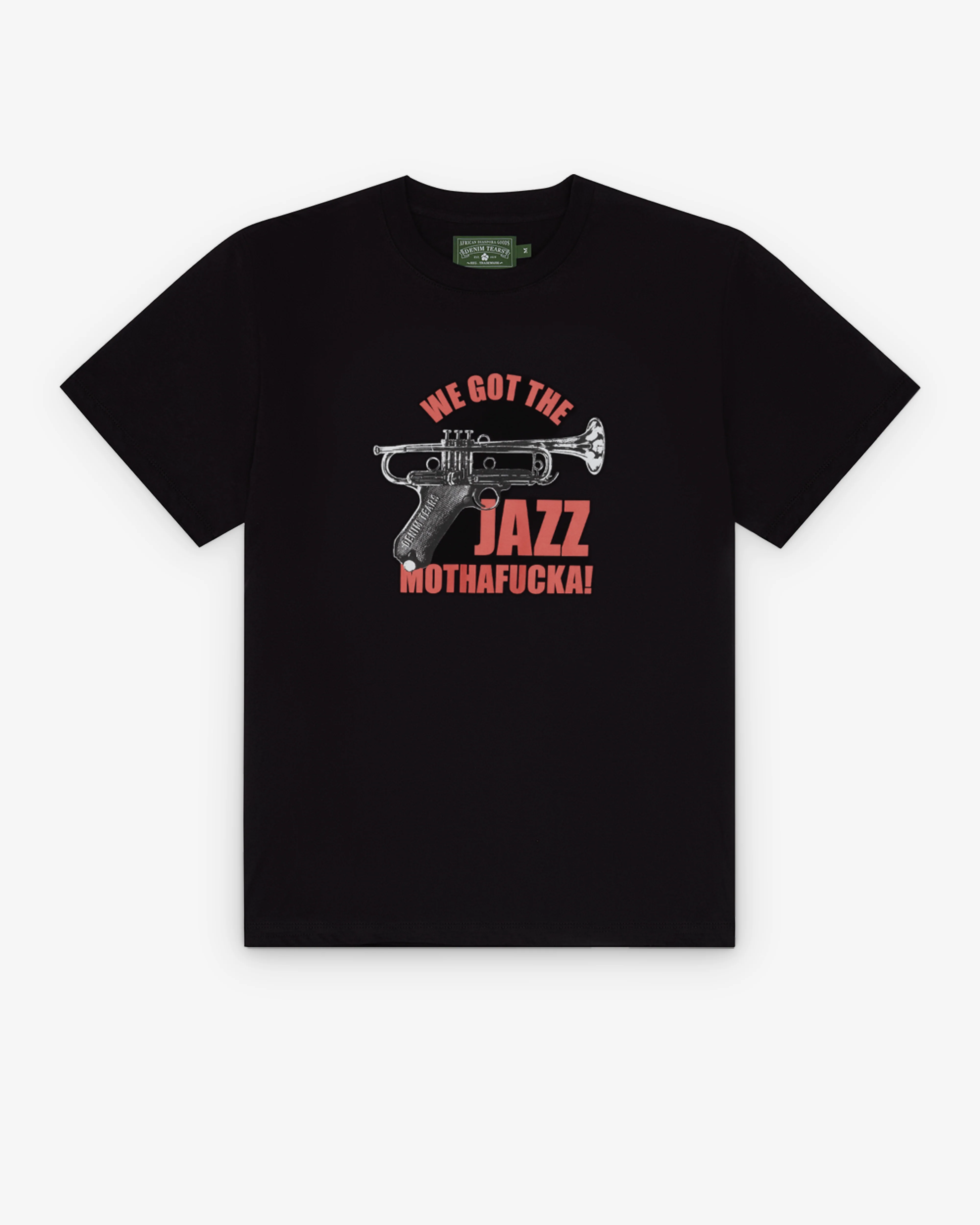 Denim Tears - Men's St. Albans Tee - (Black)