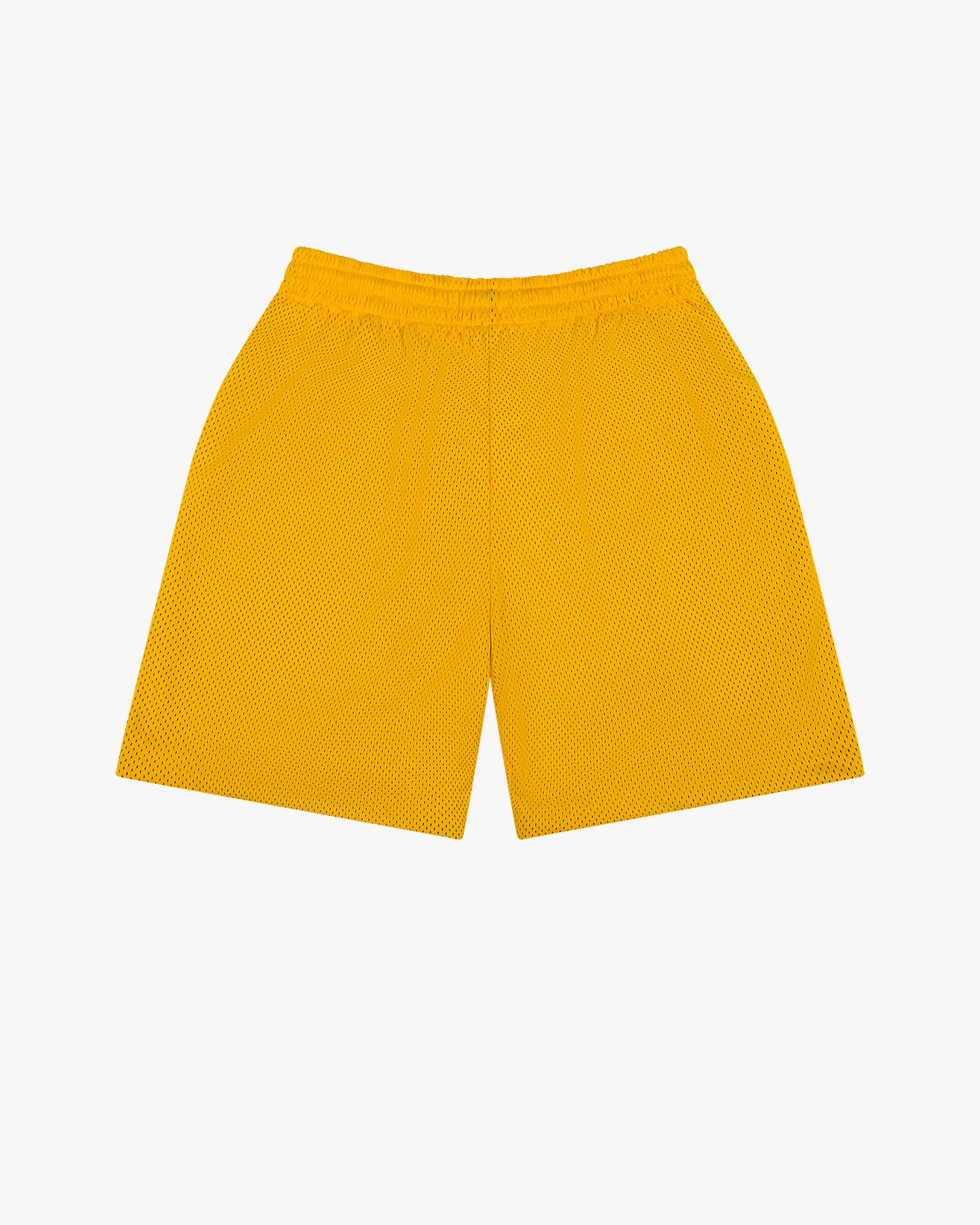 Denim Tears - Men’s Denim University Mesh Shorts - (Yellow)
