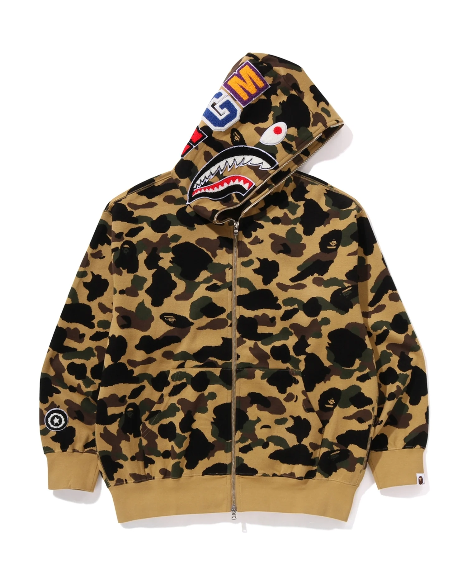 1st Camo Jacquard Shark Hoodie