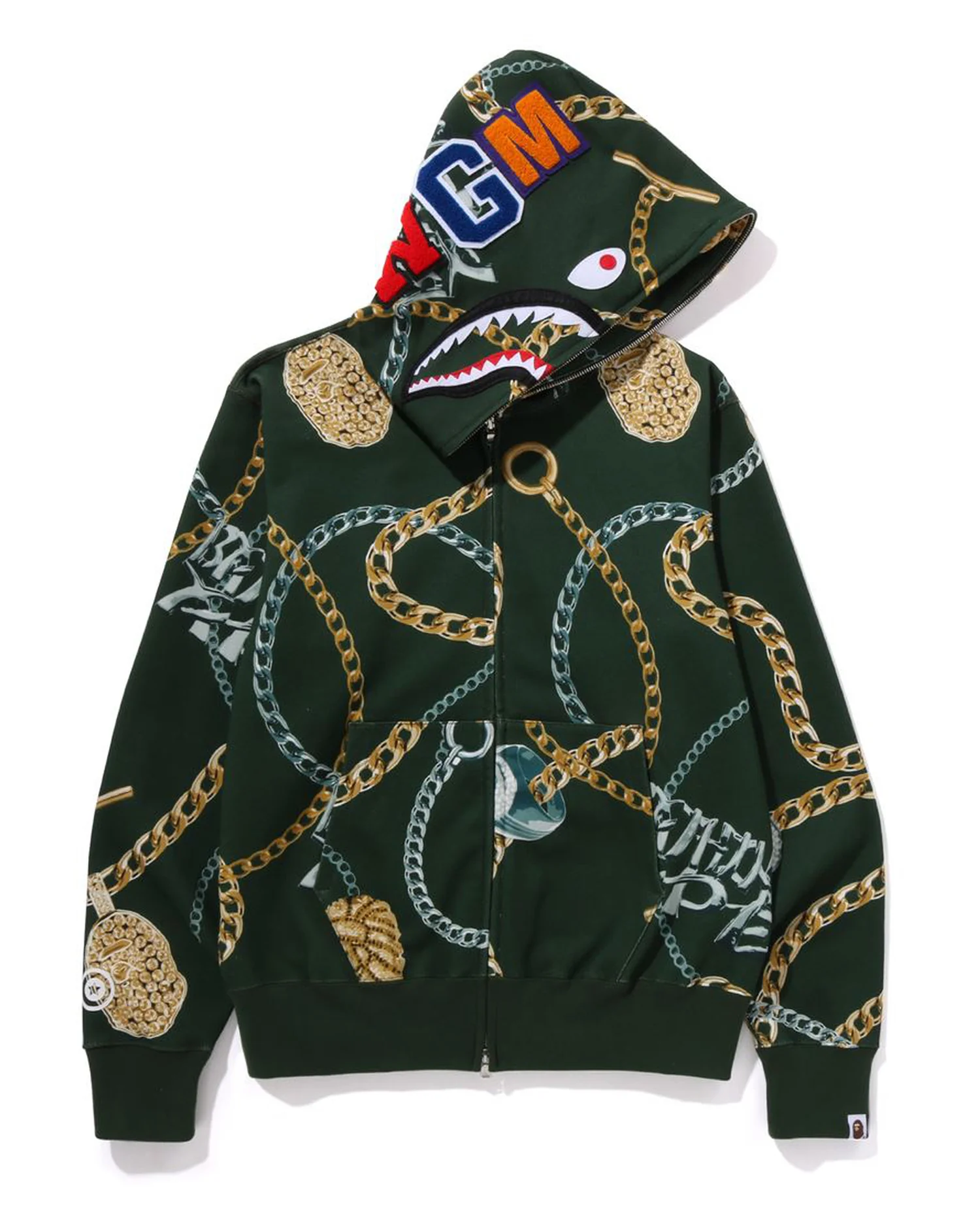 BAPE Jewels Shark Full Zip Hoodie