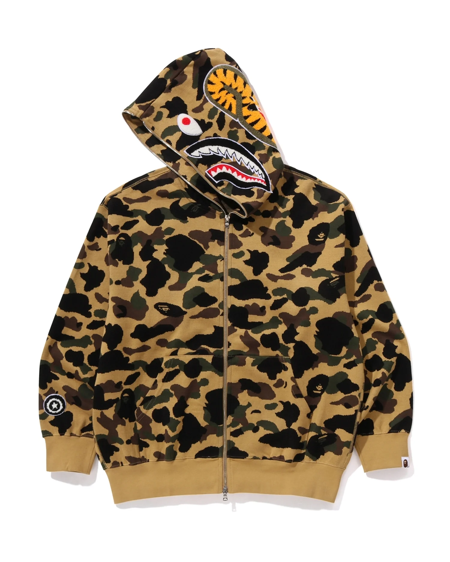 1st Camo Jacquard Shark Hoodie