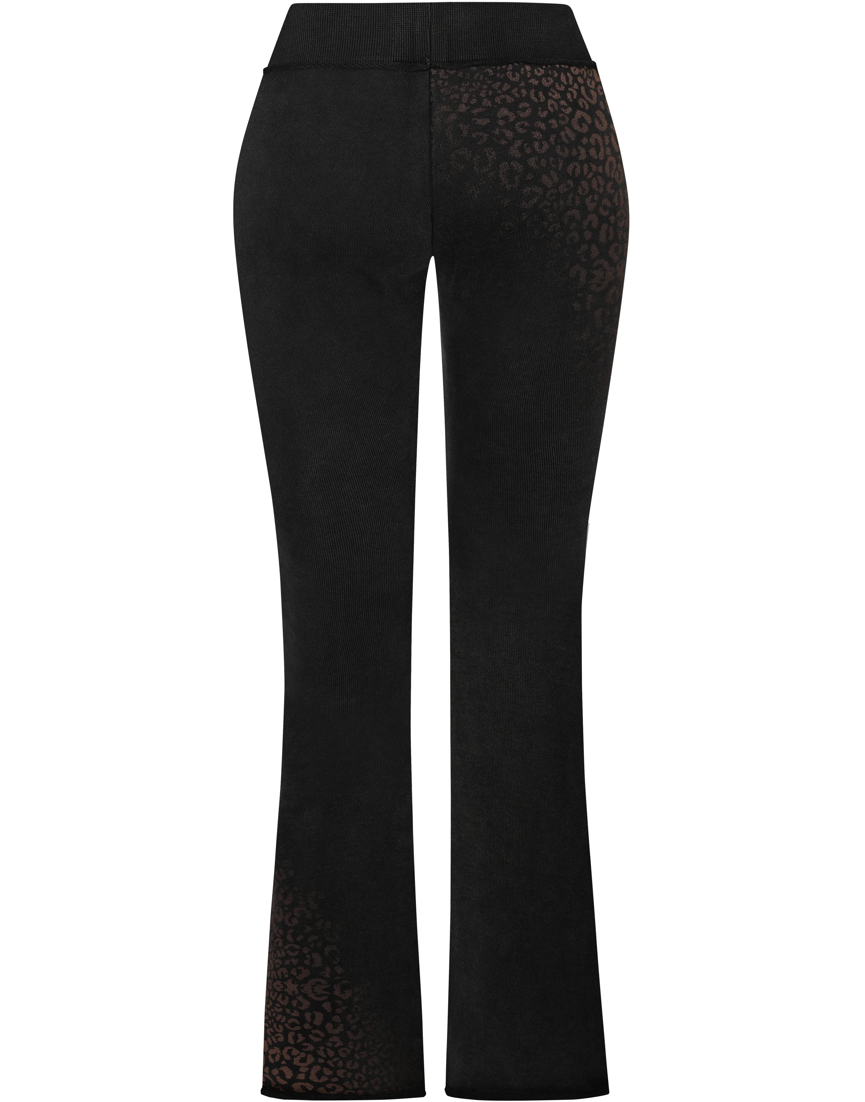 SOLD OUT - PRE-ORDER Vintage Black Cheetah Low Rise Pants